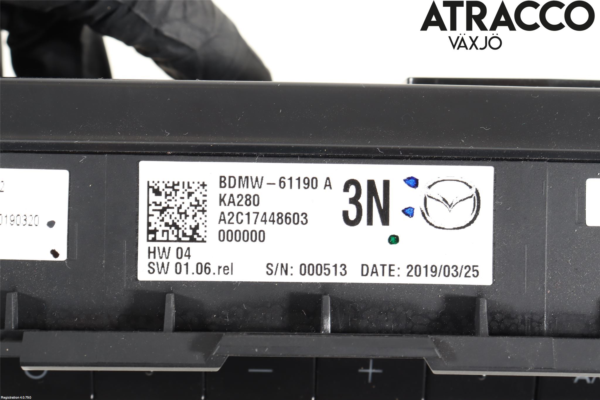 Mazda 3 IV 19- Ac Styrenhet Ac Manöveren