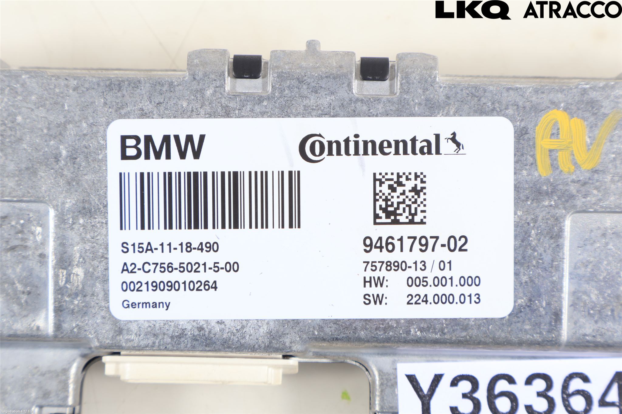 BMW 5 G30/G31/F90 17-23 Parkeringshjälp Kamera