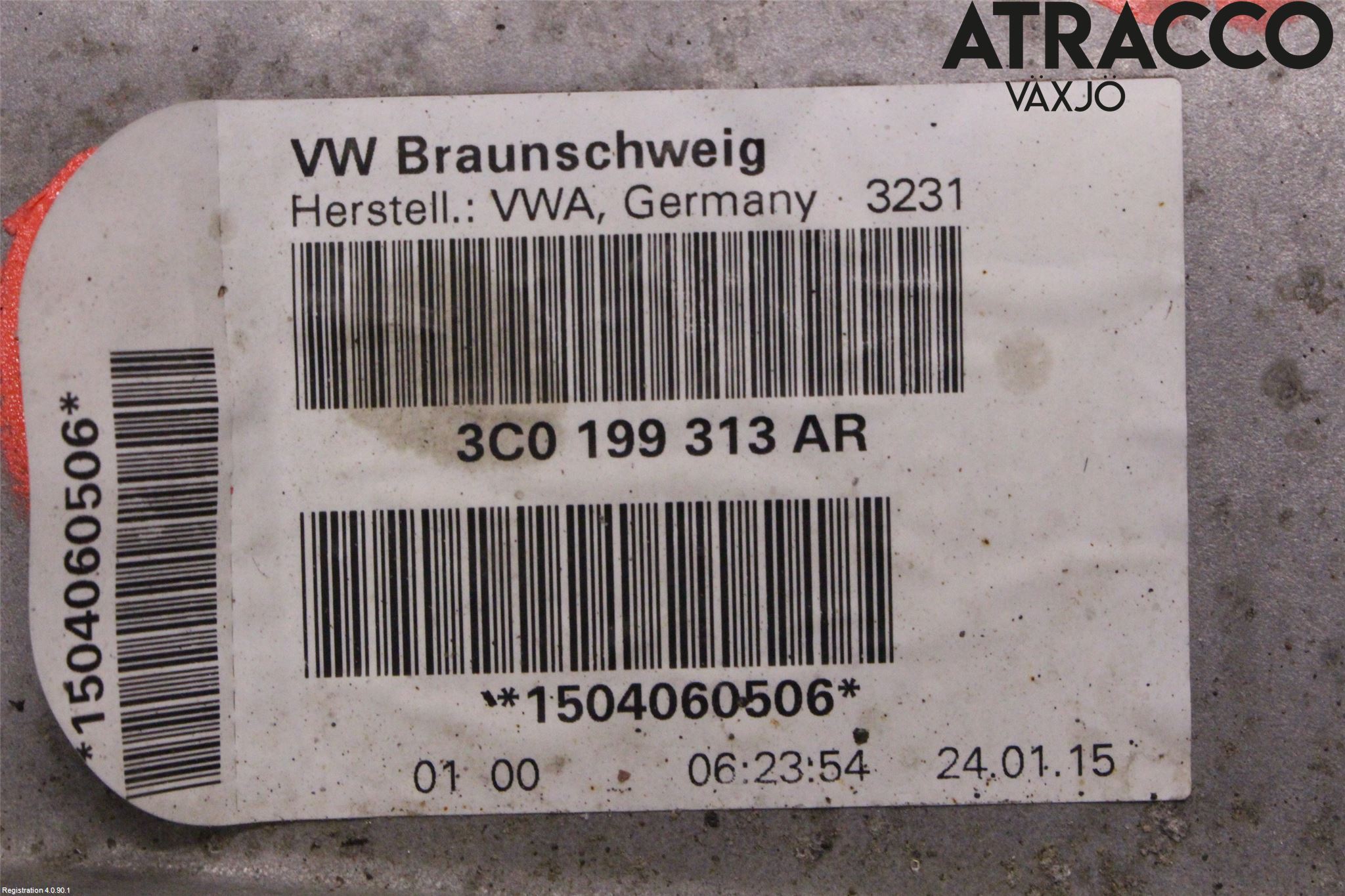 Volkswagen VW TIGUAN 07-16 Framvagnsbalk