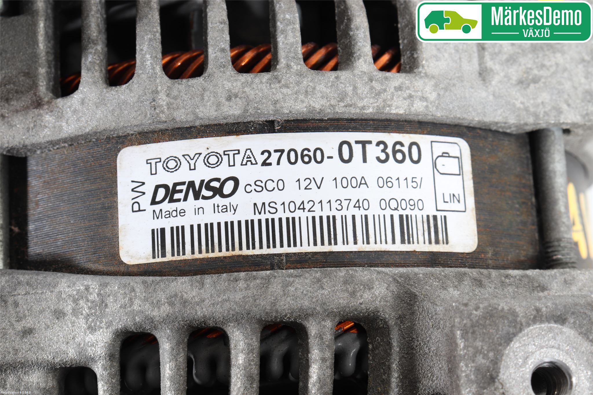 Toyota VERSO 09-18 Generator