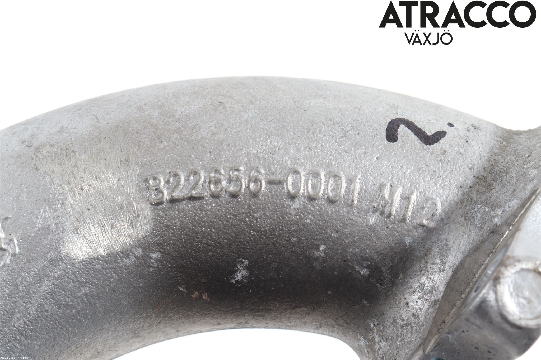 Opel VIVARO 15-19 Laddluft-Intercoolerrör