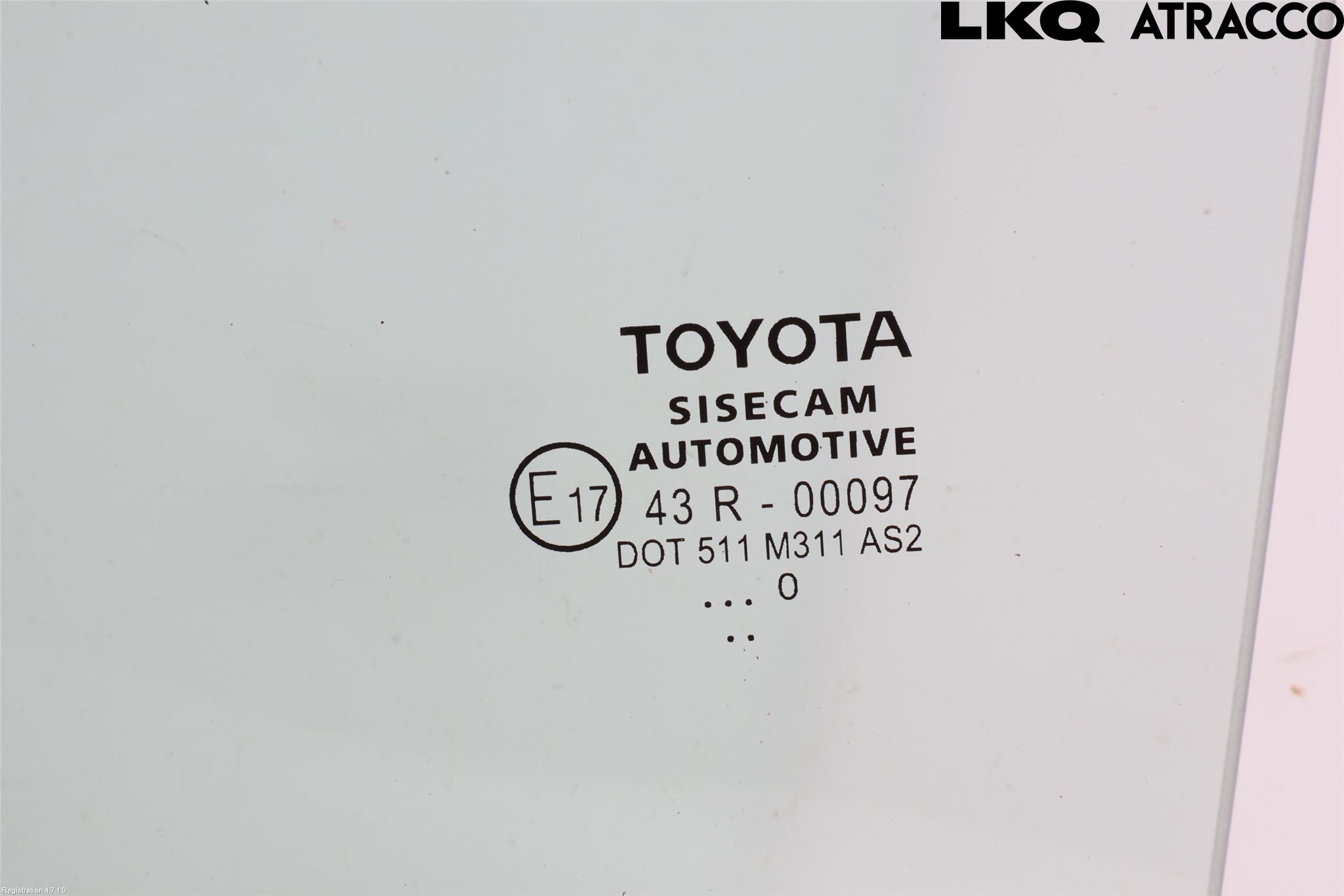 Toyota C-HR 16-23 Dörruta Bak Vänster