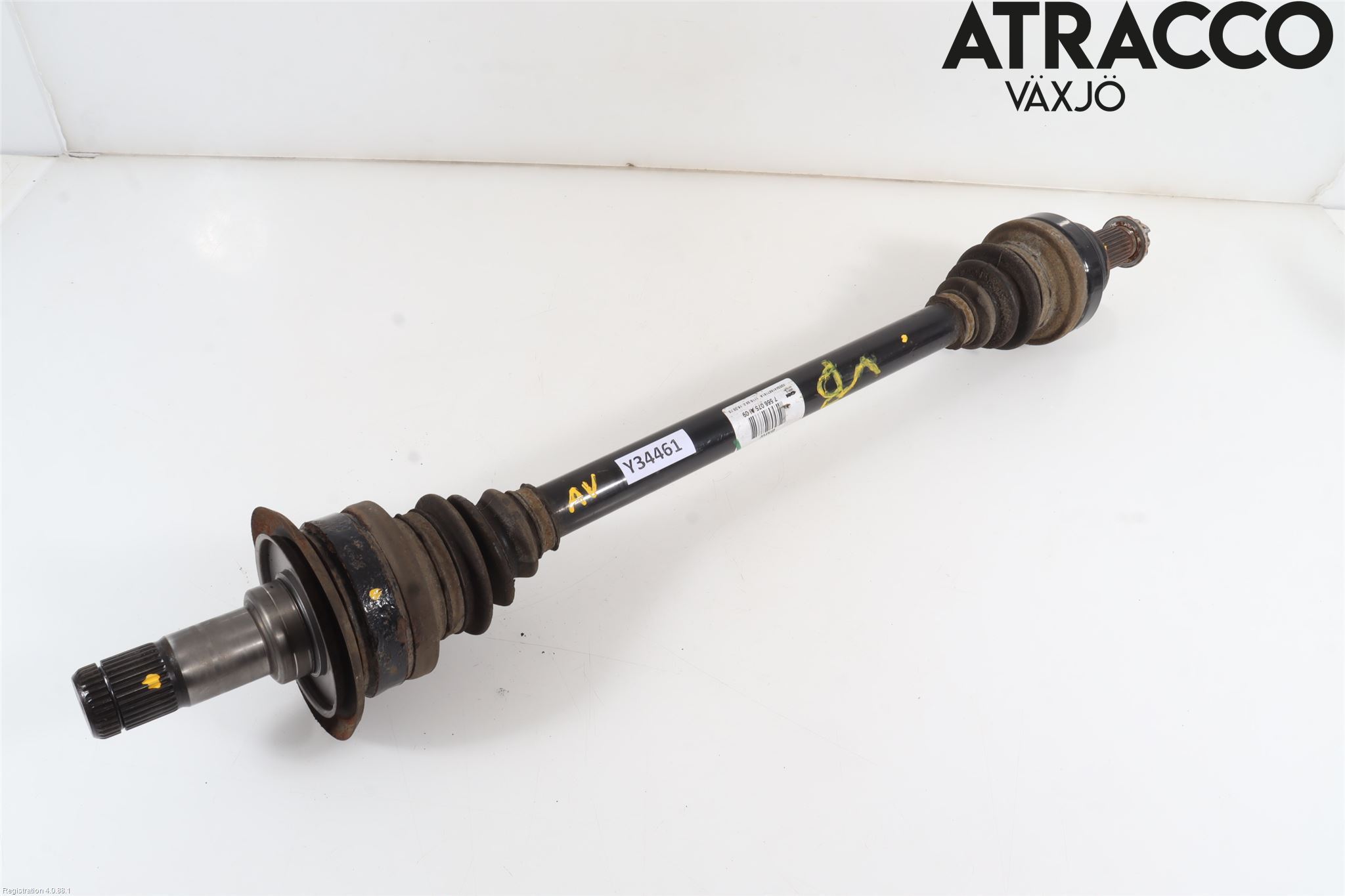 BMW 5 GT F07 09-17 Drivaxel Bak Vänster