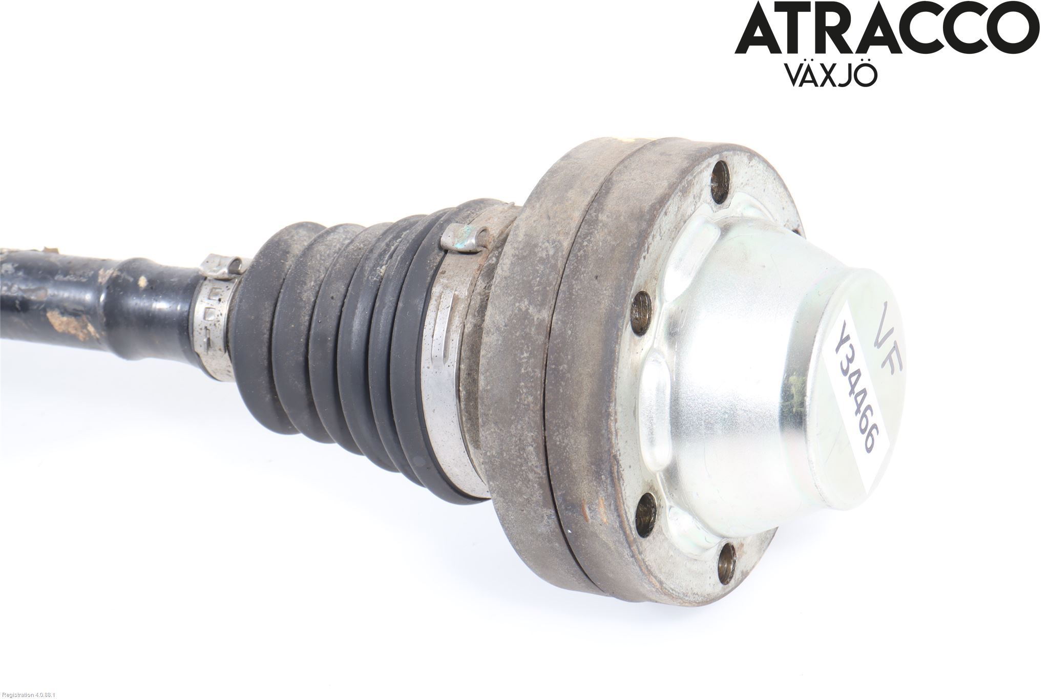 Volkswagen VW AMAROK 2H 10-22 Drivaxel Fram Vänster