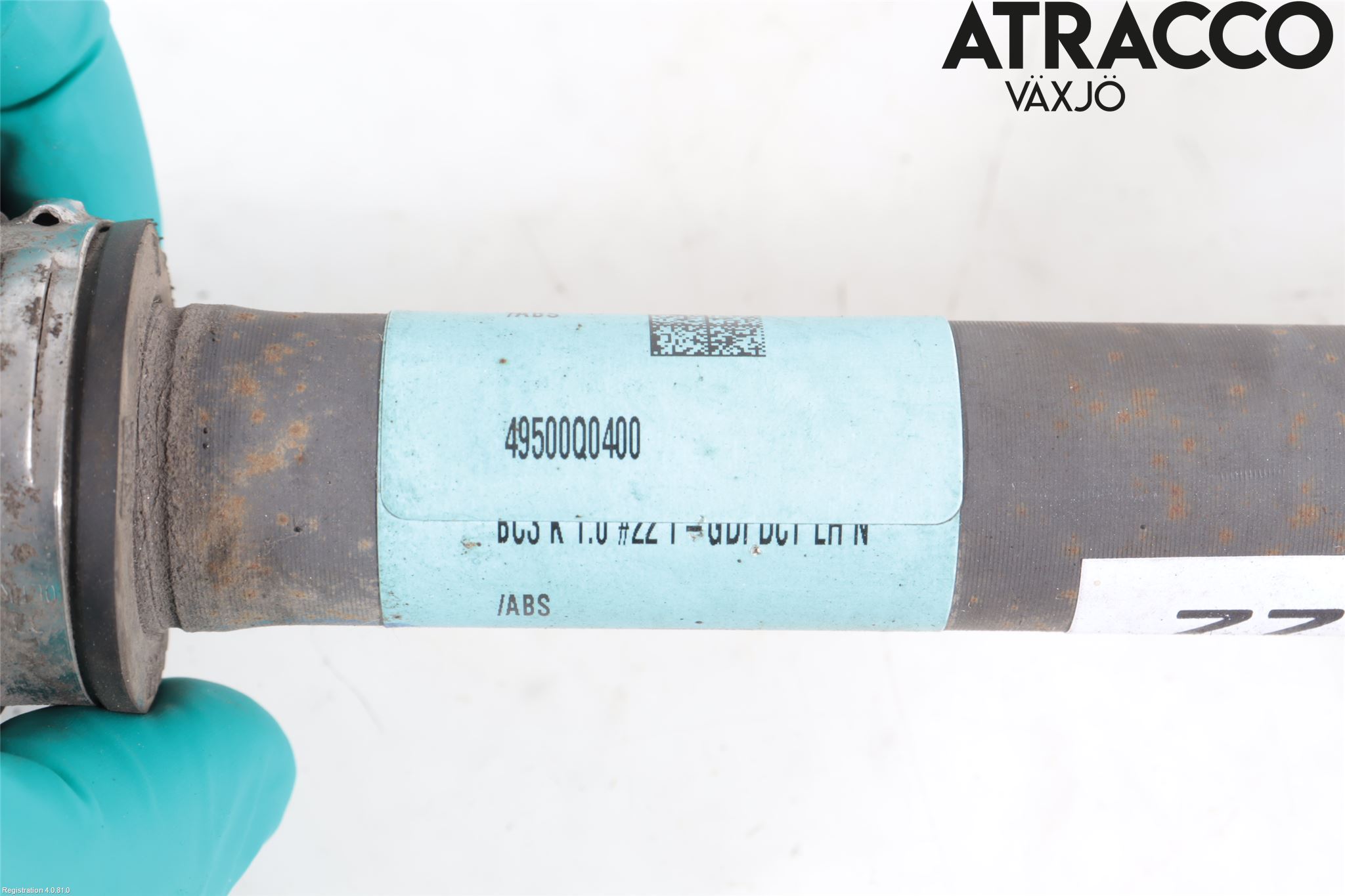 Hyundai i20 BC 21- Drivaxel Fram Vänster