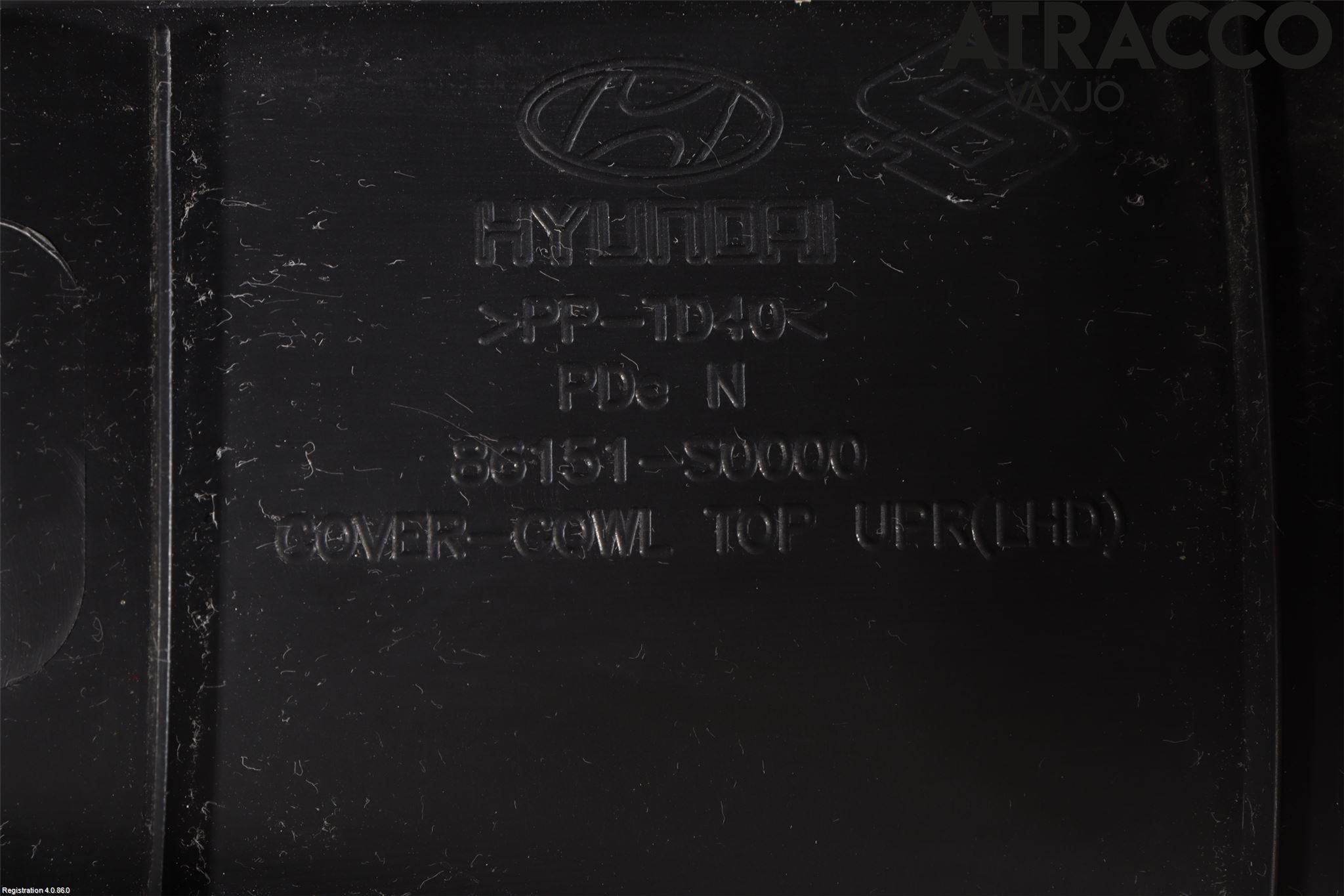 Hyundai i30 PD 17- Torpedplåt-Torpedplast