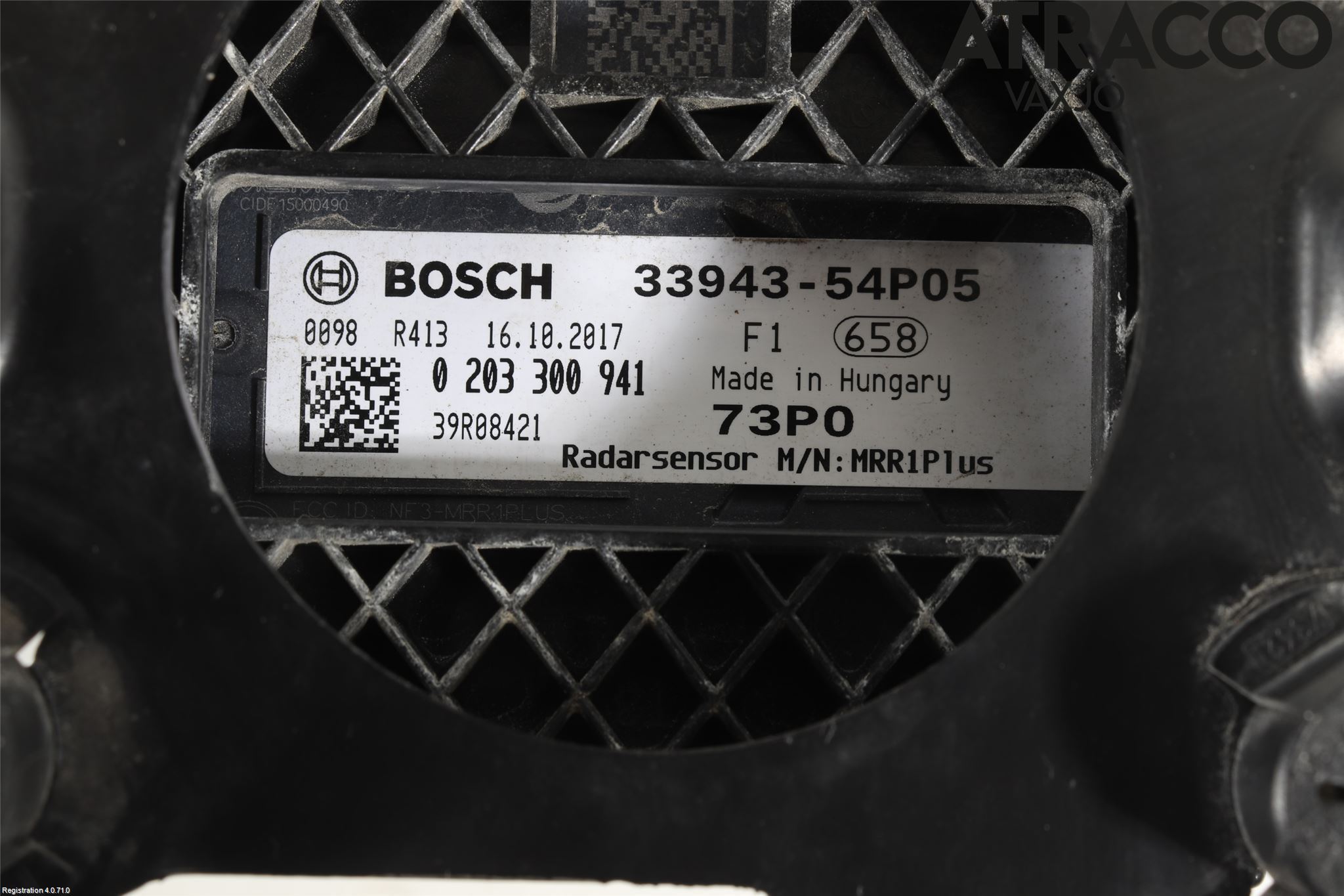 Suzuki VITARA 15- Sensor Aktivt Kollisionsskydd