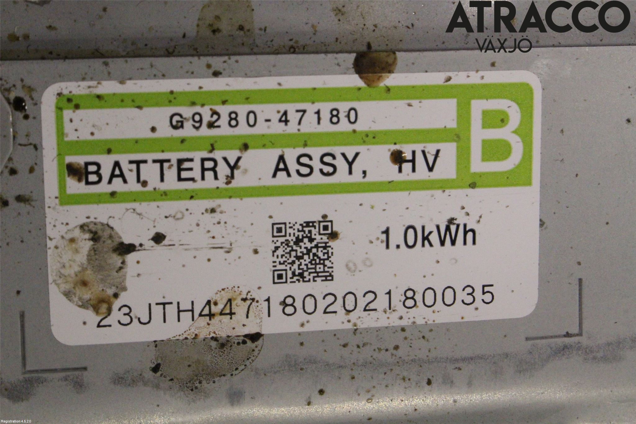 Toyota PRIUS+ ZVW40 12-20 Batteri Högspänning