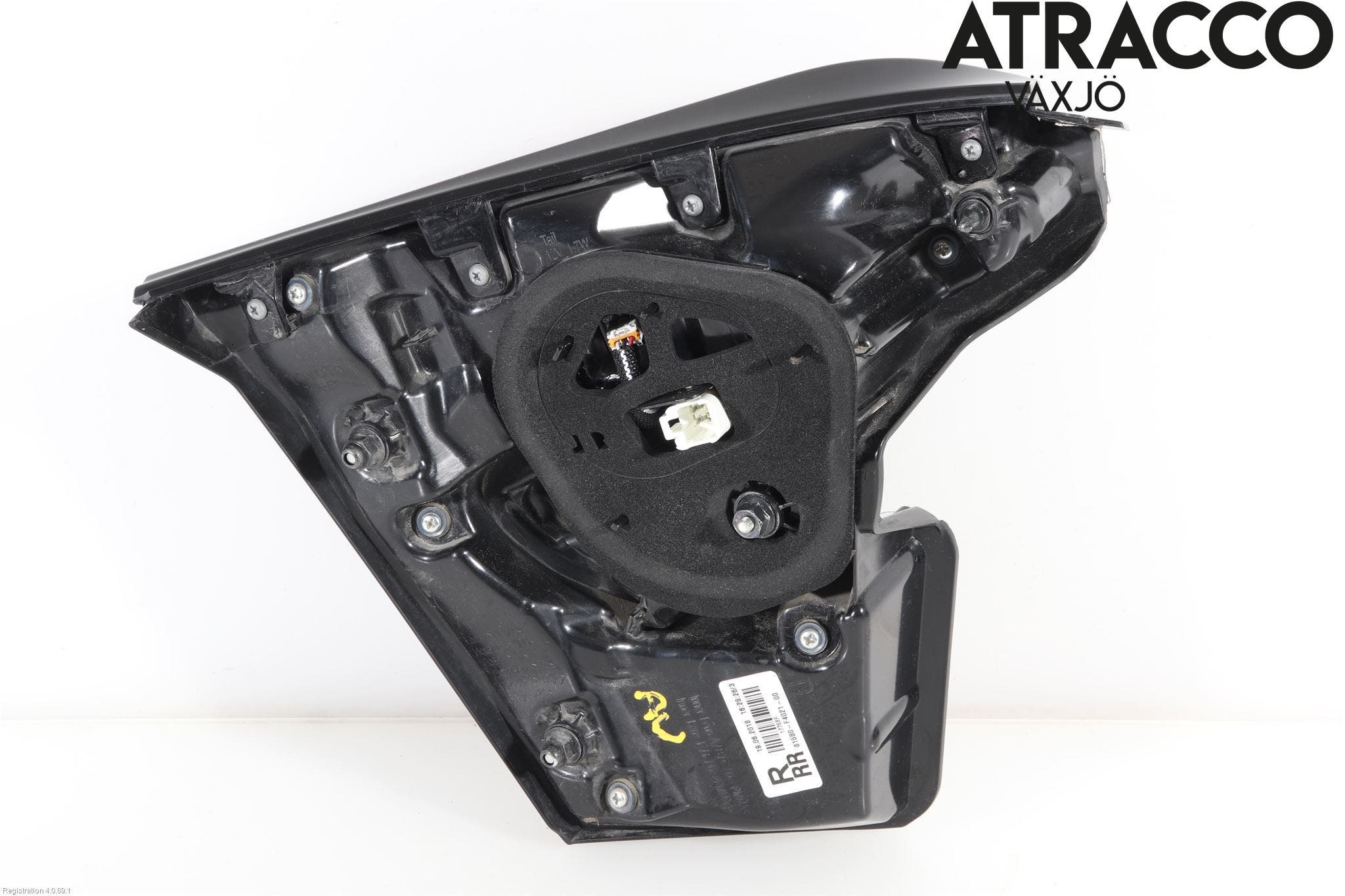 Toyota C-HR 16-23 Bakljus Lucka Hö