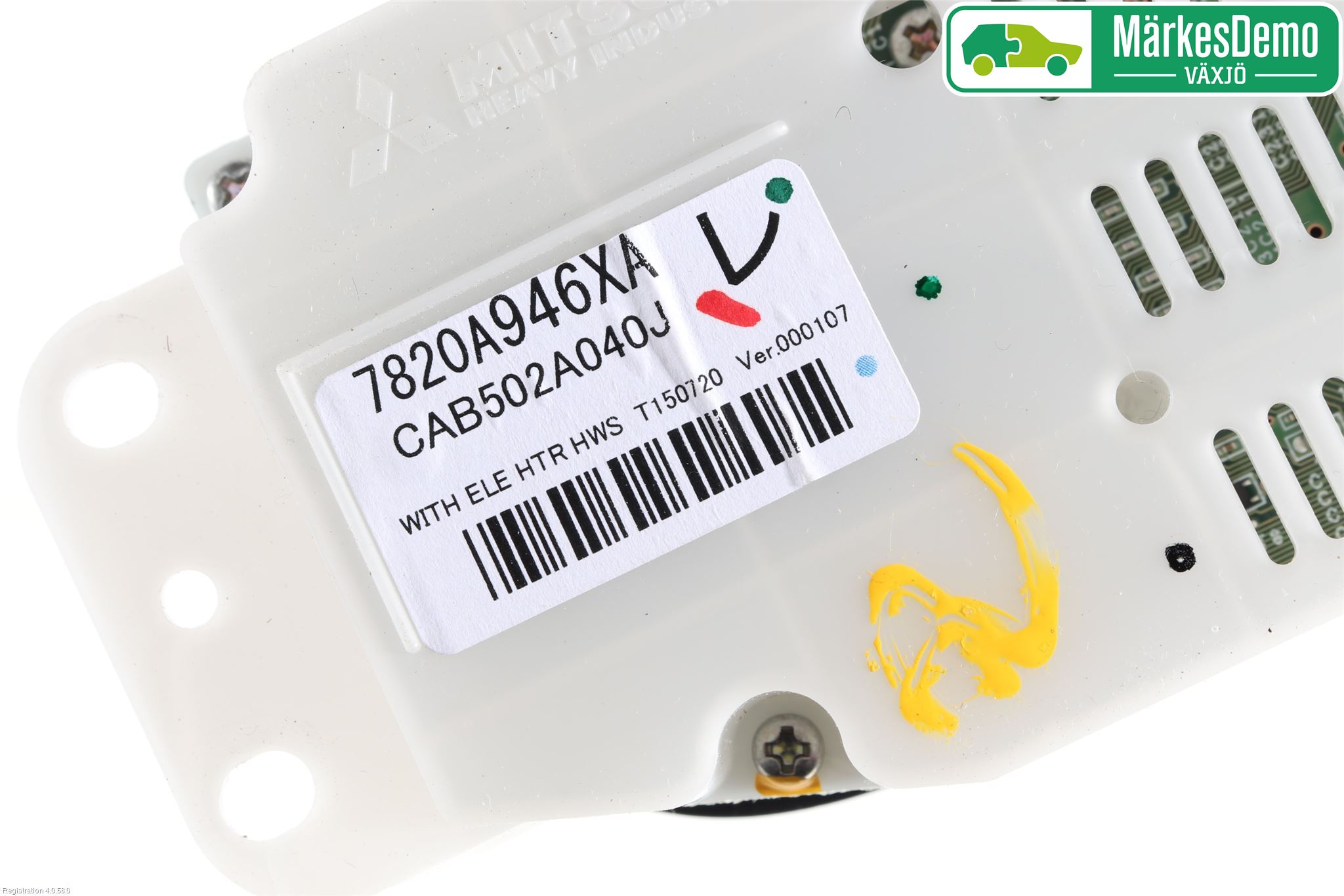 Mitsubishi OUTLANDER 13-21 Ac Styrenhet Ac Manöveren
