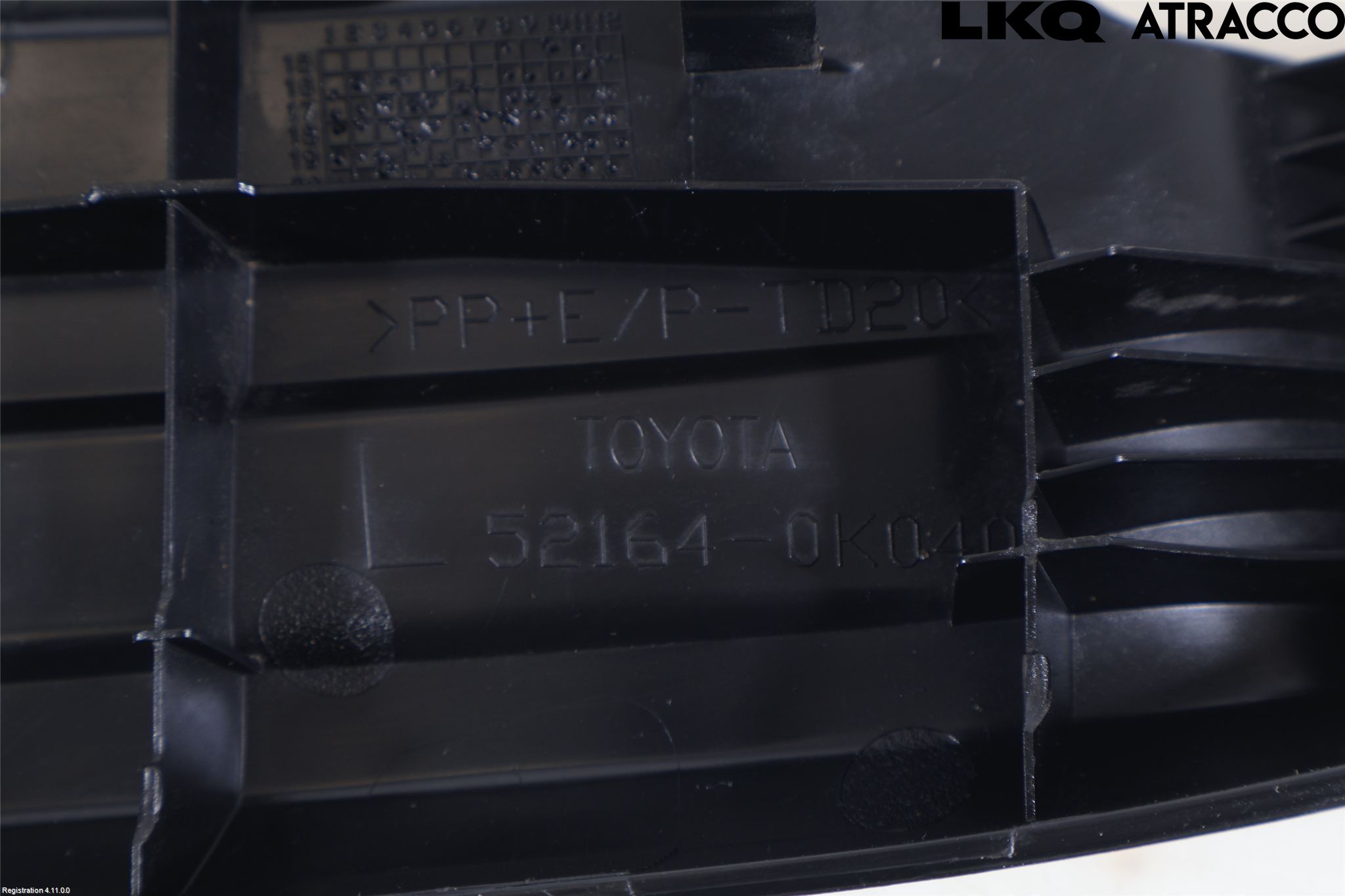 Toyota HILUX 16- Stötfångardel Bak Vä