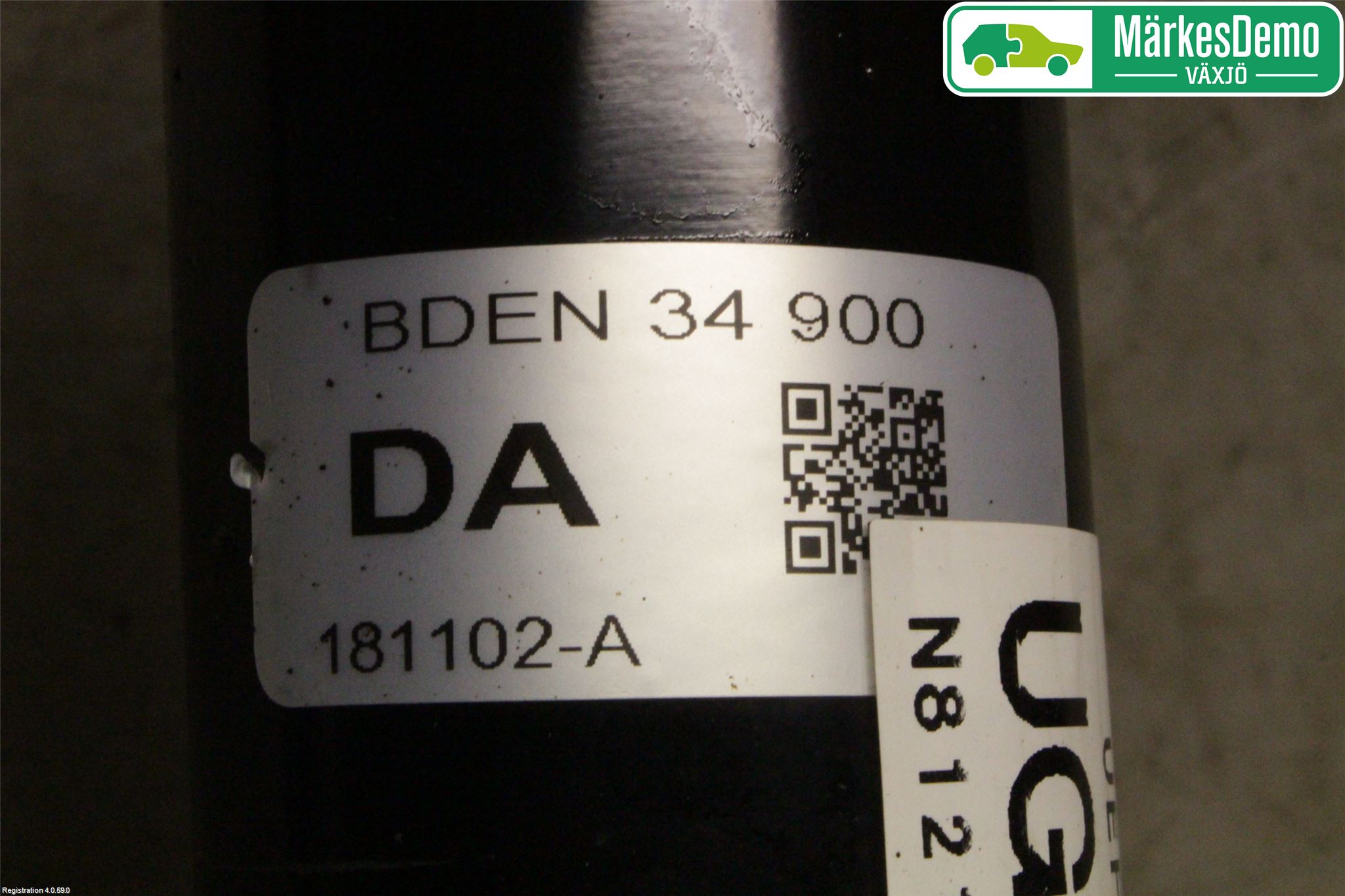 Mazda 3 IV 19- Fjäderben Fram Vänster