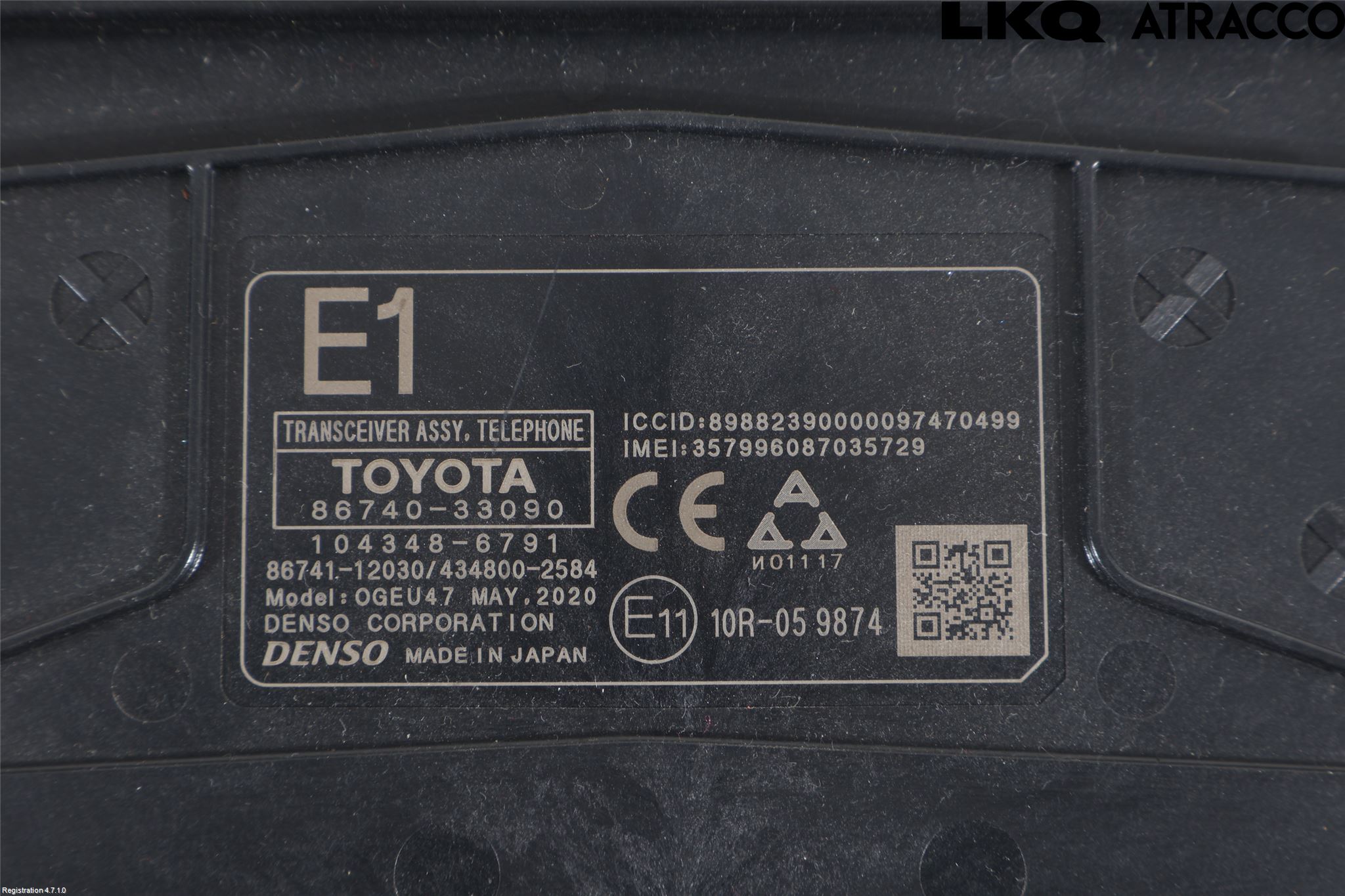 Toyota CAMRY 19-24 Styrenhet Övrigt