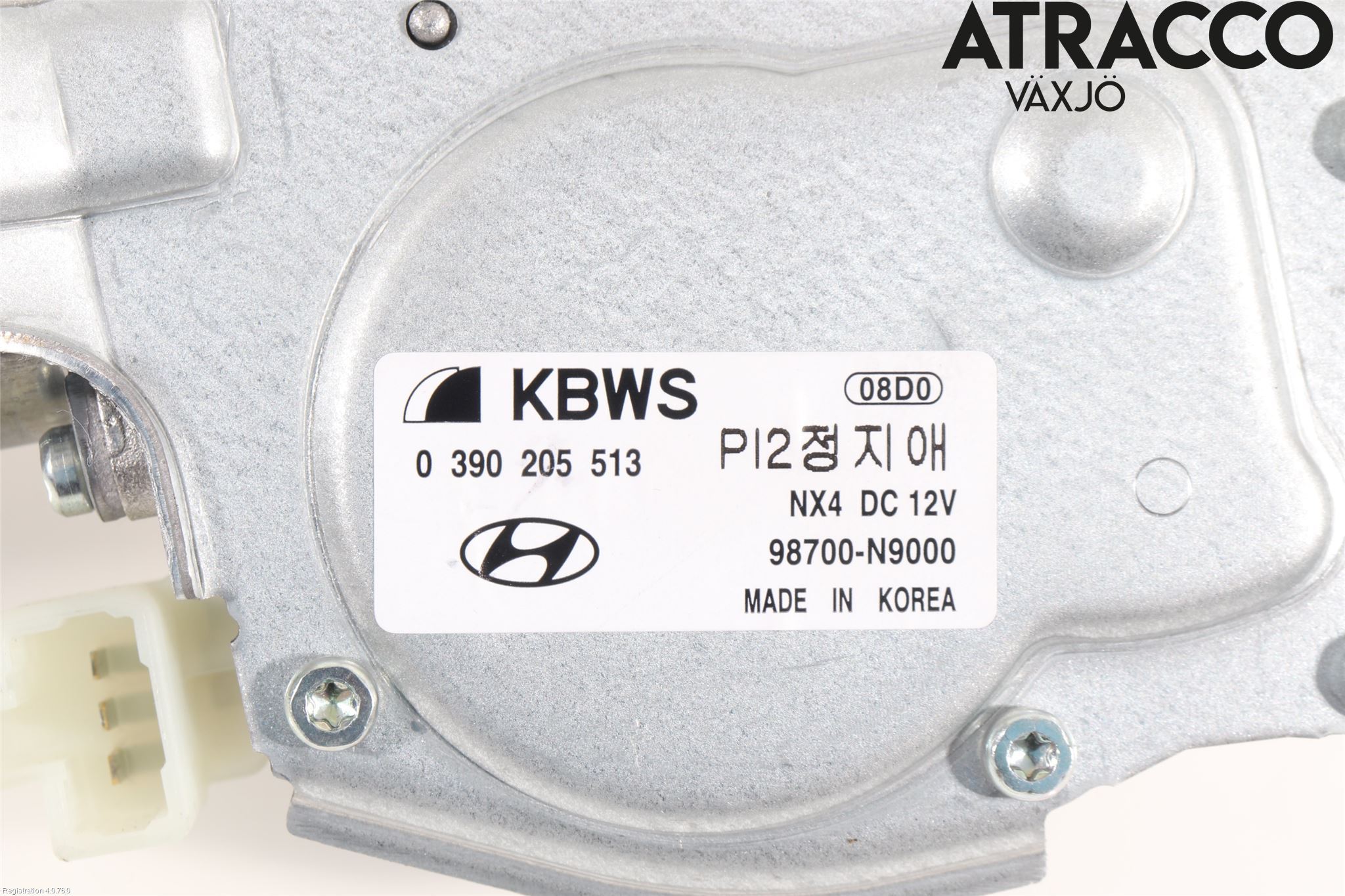Hyundai TUCSON 05- Torkarmotor Baklucka