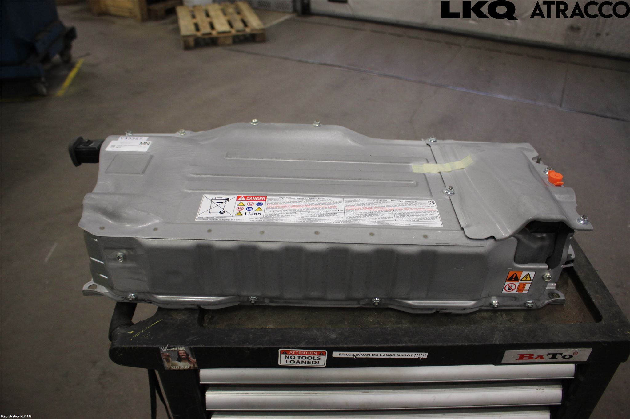 Toyota YARIS XP21 20- Batteri Högspänning