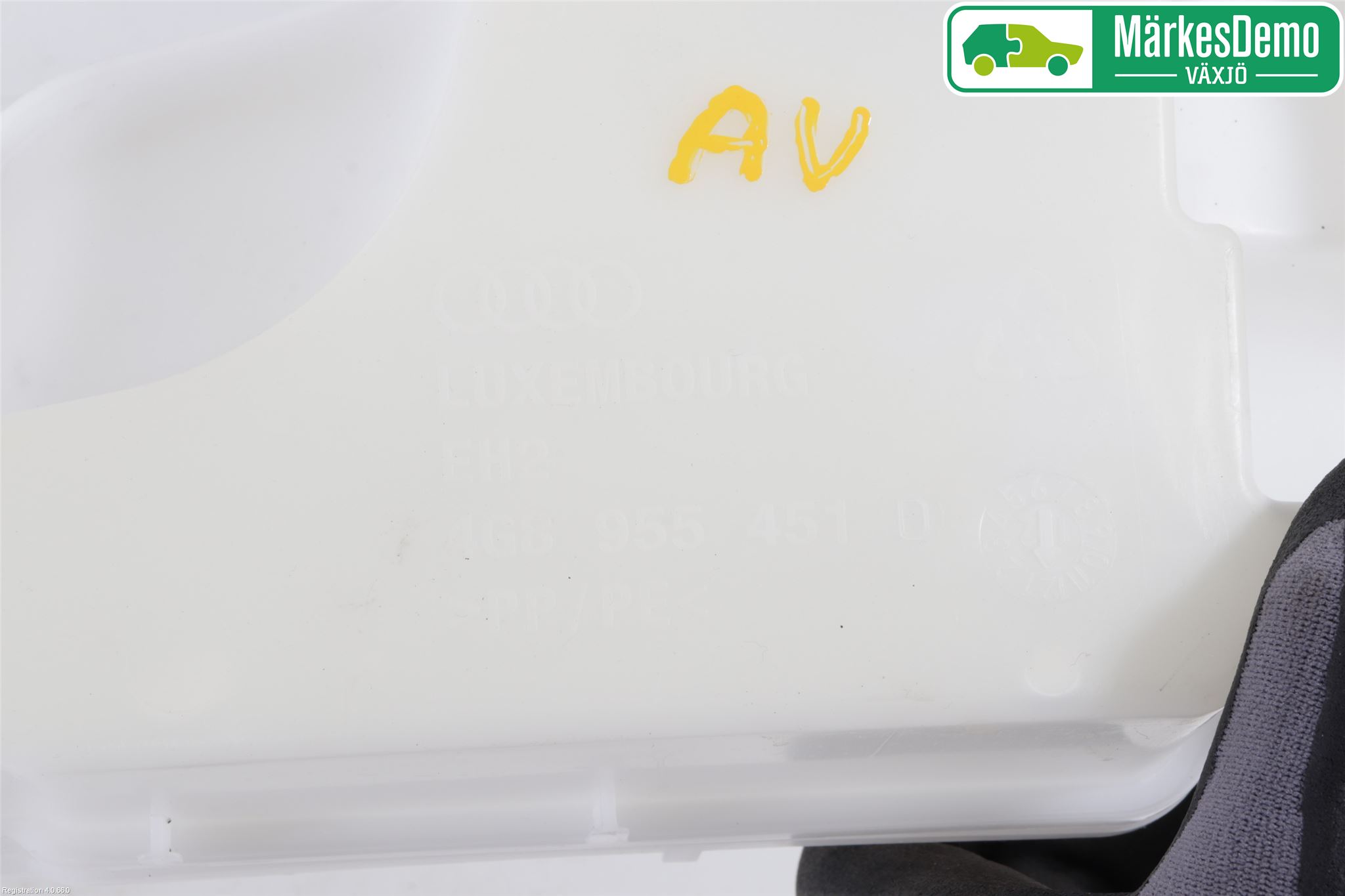 Audi A6/S6 4G 11-18 Spolartank Vindruta-Strål