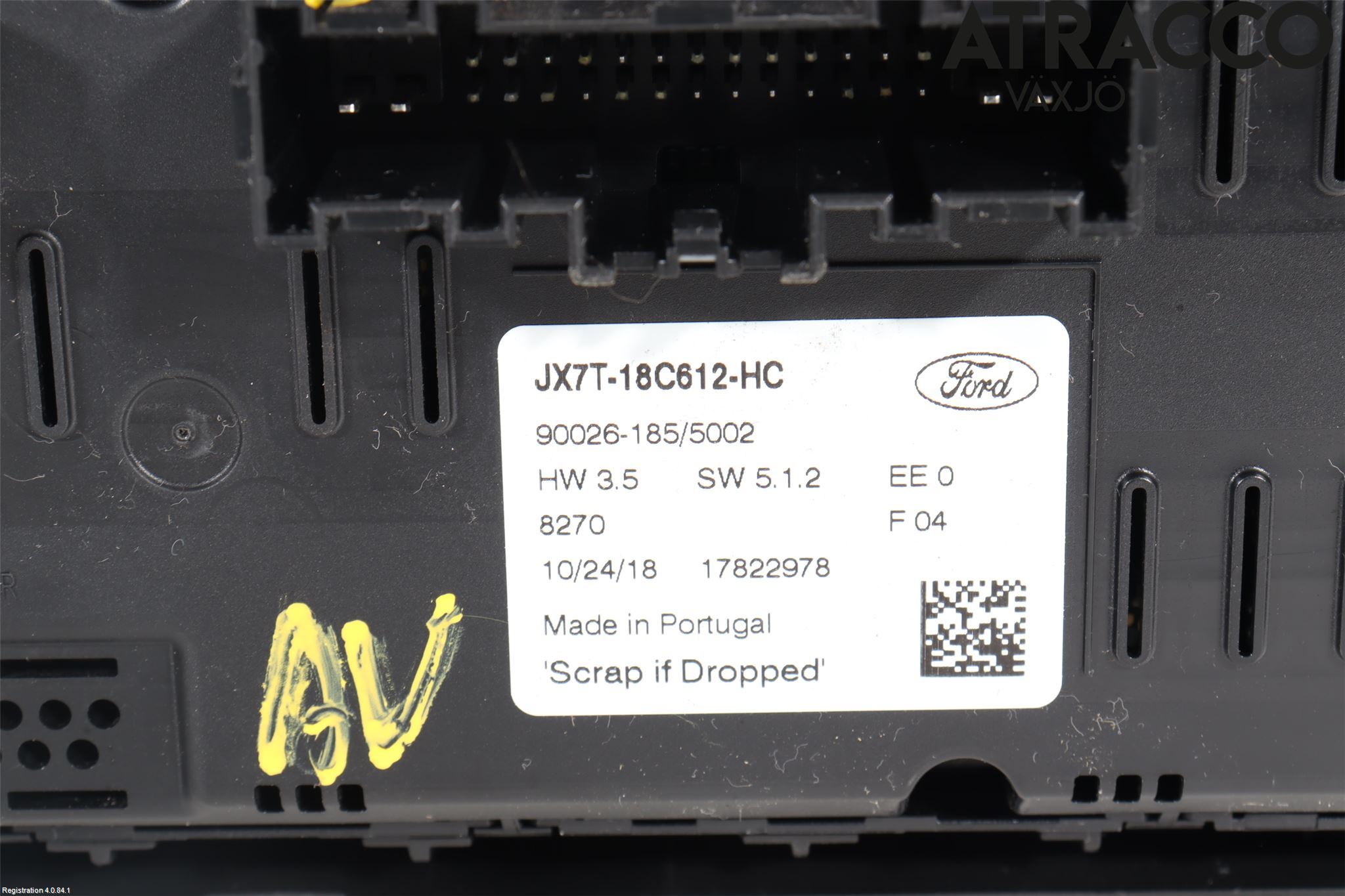 Ford FOCUS 19- Ac Styrenhet Ac Manöveren