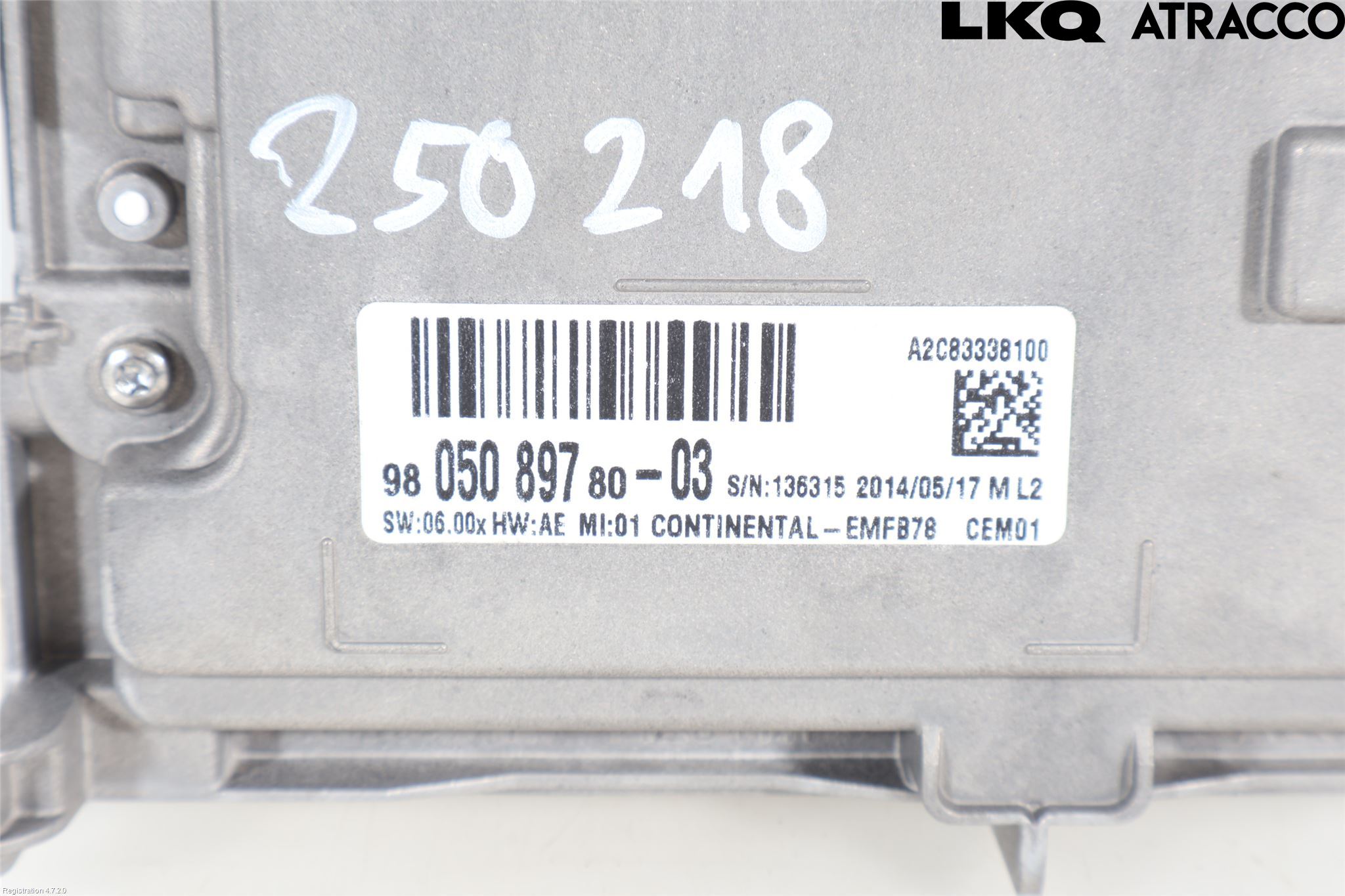 Citroen C4 GRAND PICASSO 14-18 Färddator