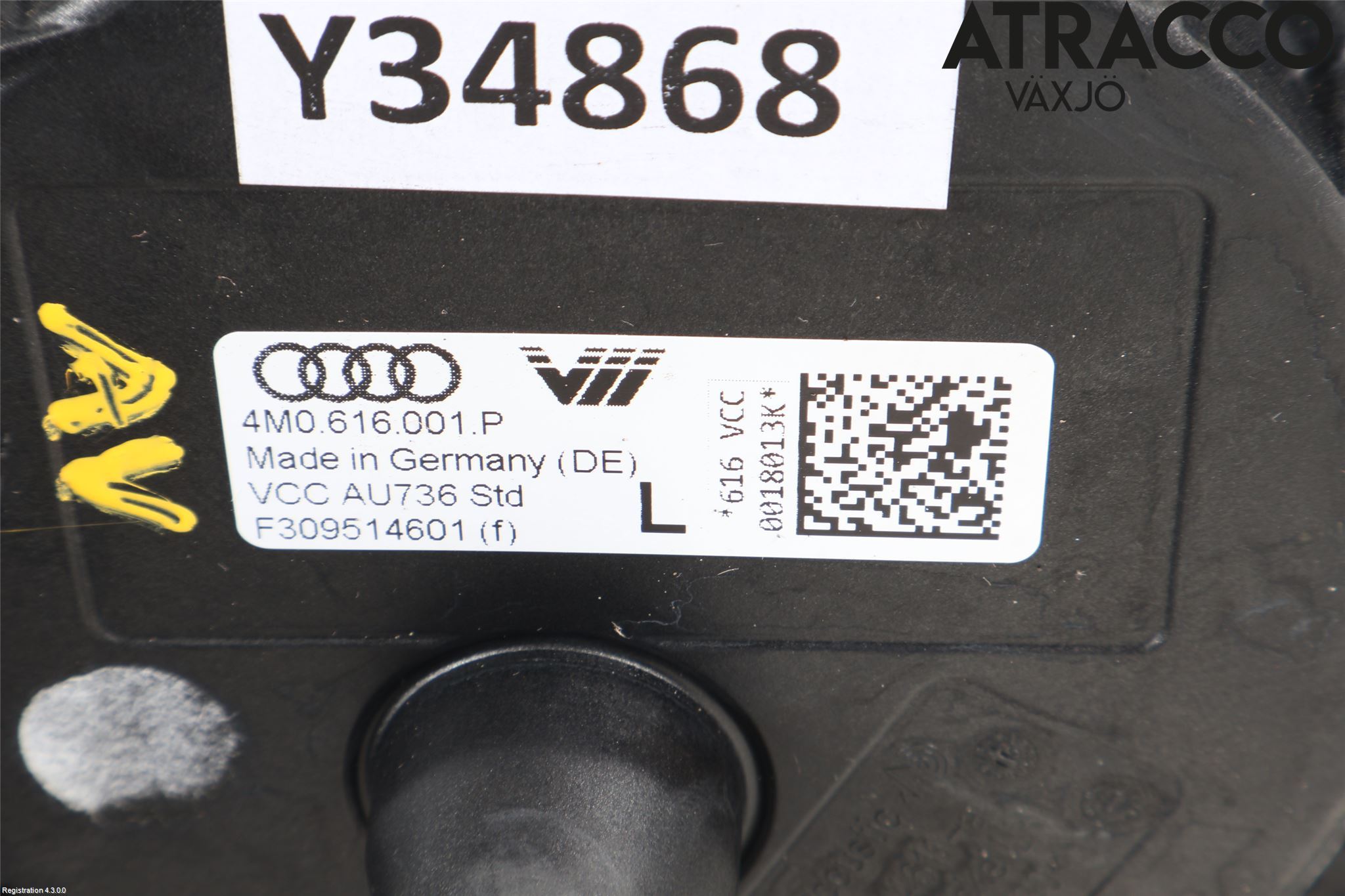 Audi Q7/SQ7 Nivå-Luftfjädring Bälg