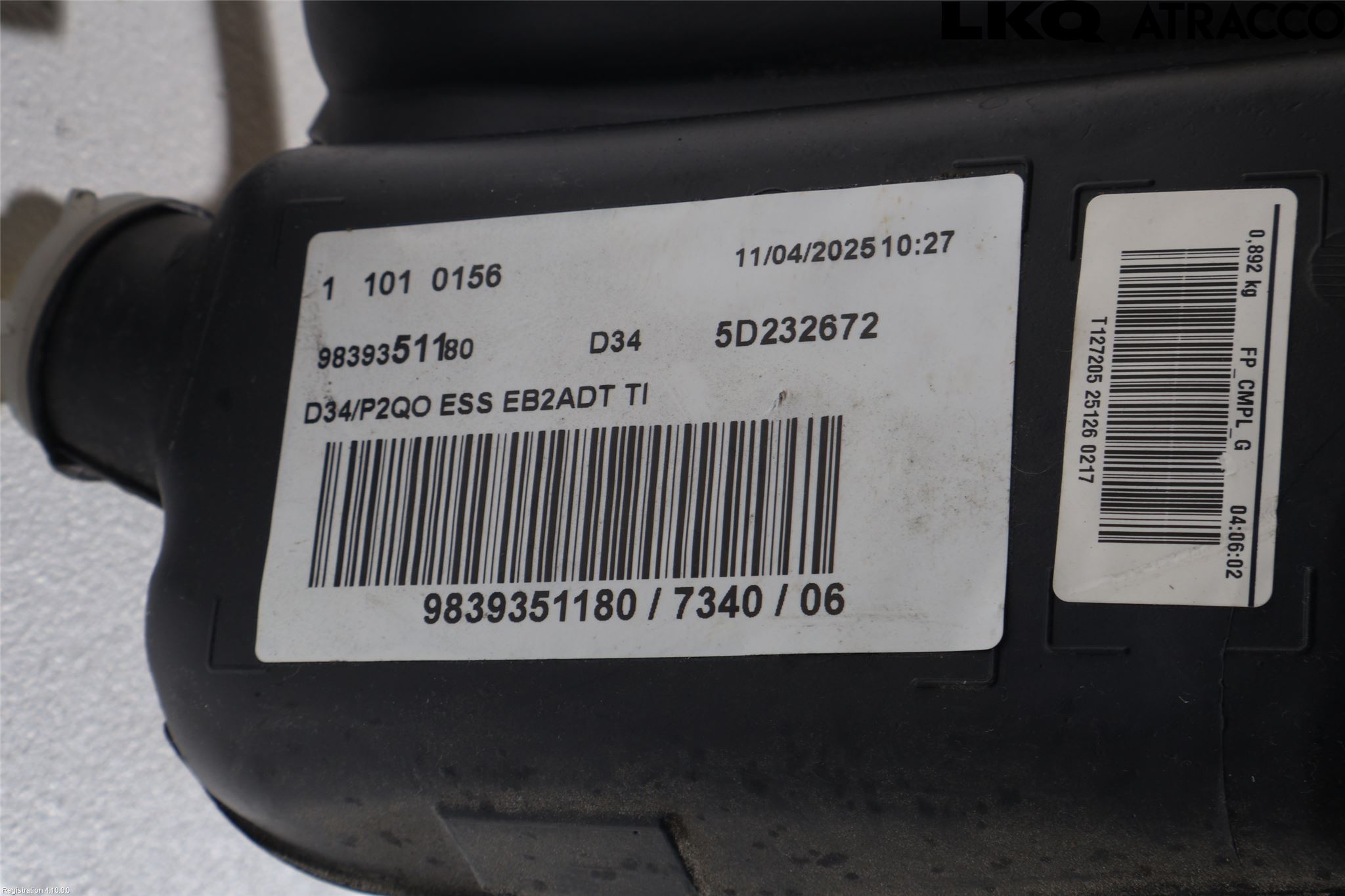 Opel MOKKA 21- Bränsletank Insprutning