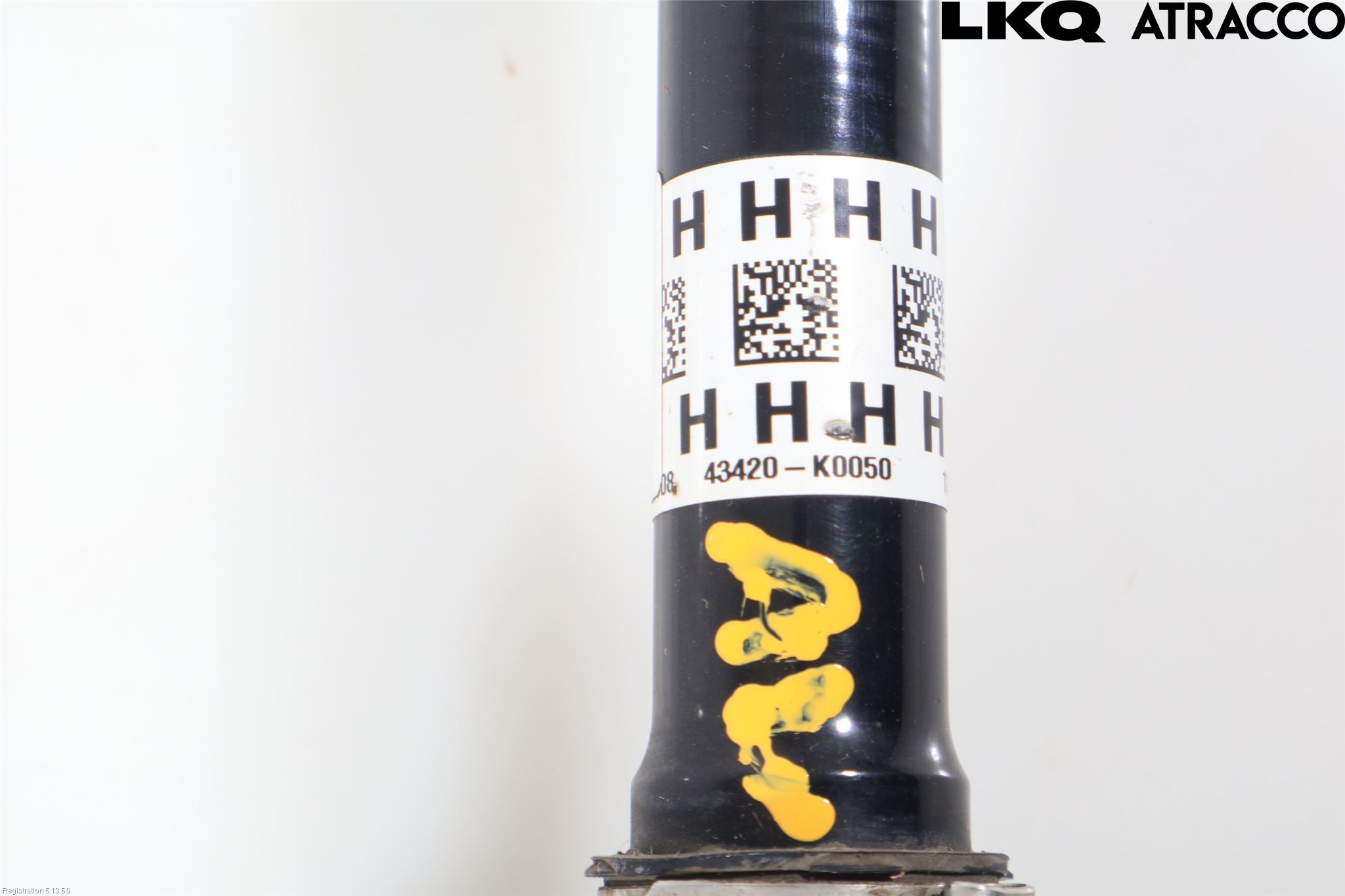 Toyota YARIS XP21 20- Drivaxel Fram Vänster