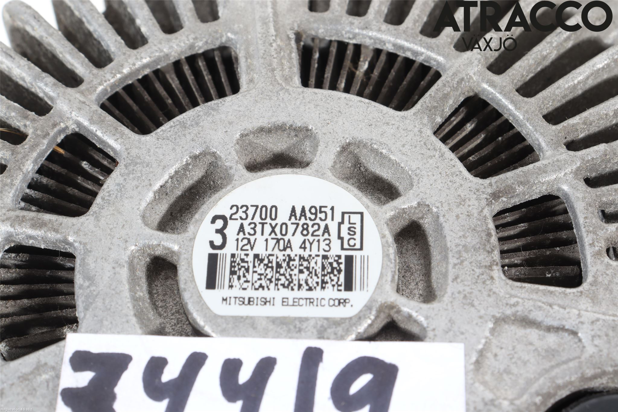 Subaru OUTBACK 15-20 Generator