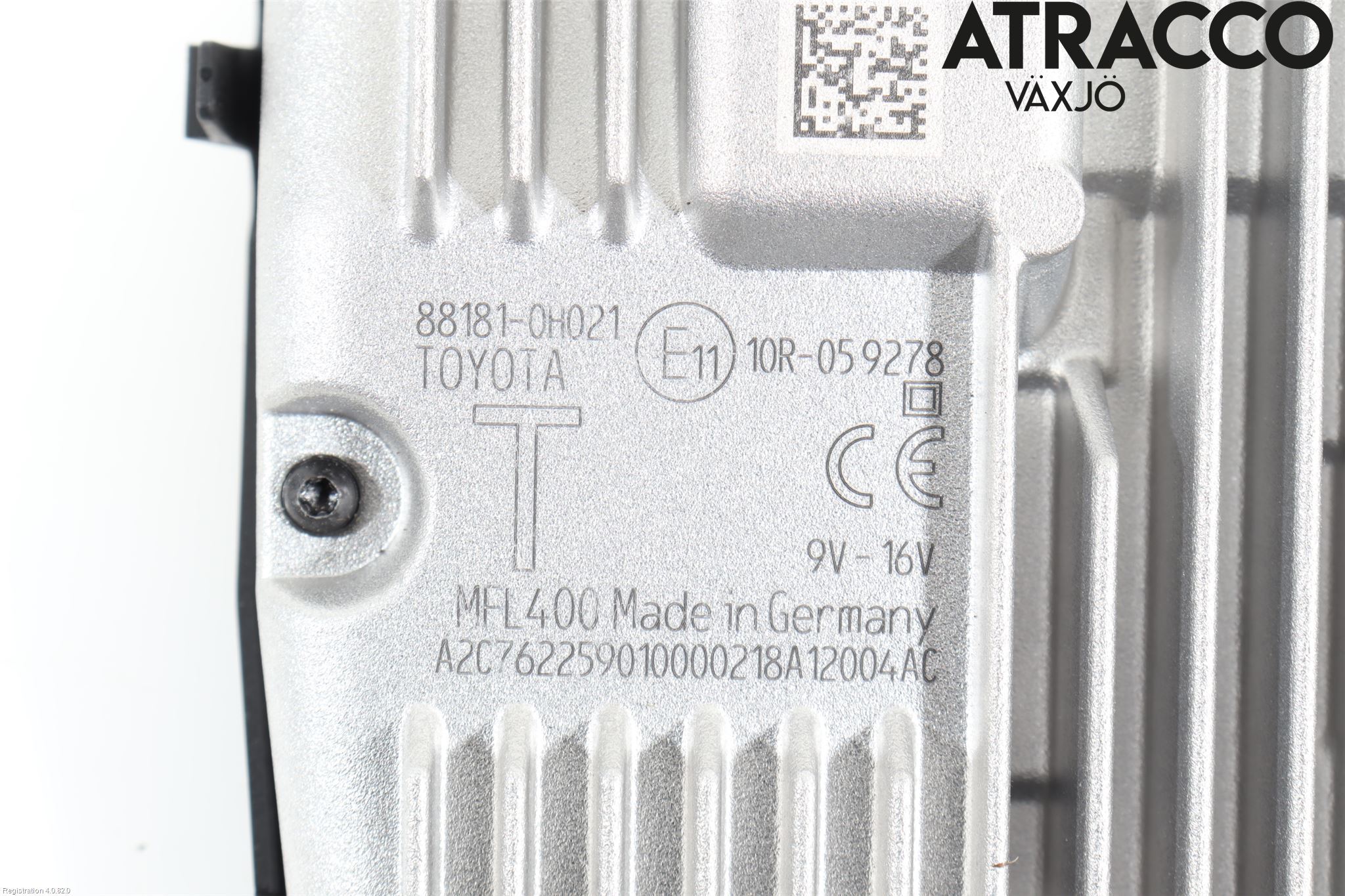 Toyota AYGO 15-21 Sensor Aktivt Kollisionsskydd