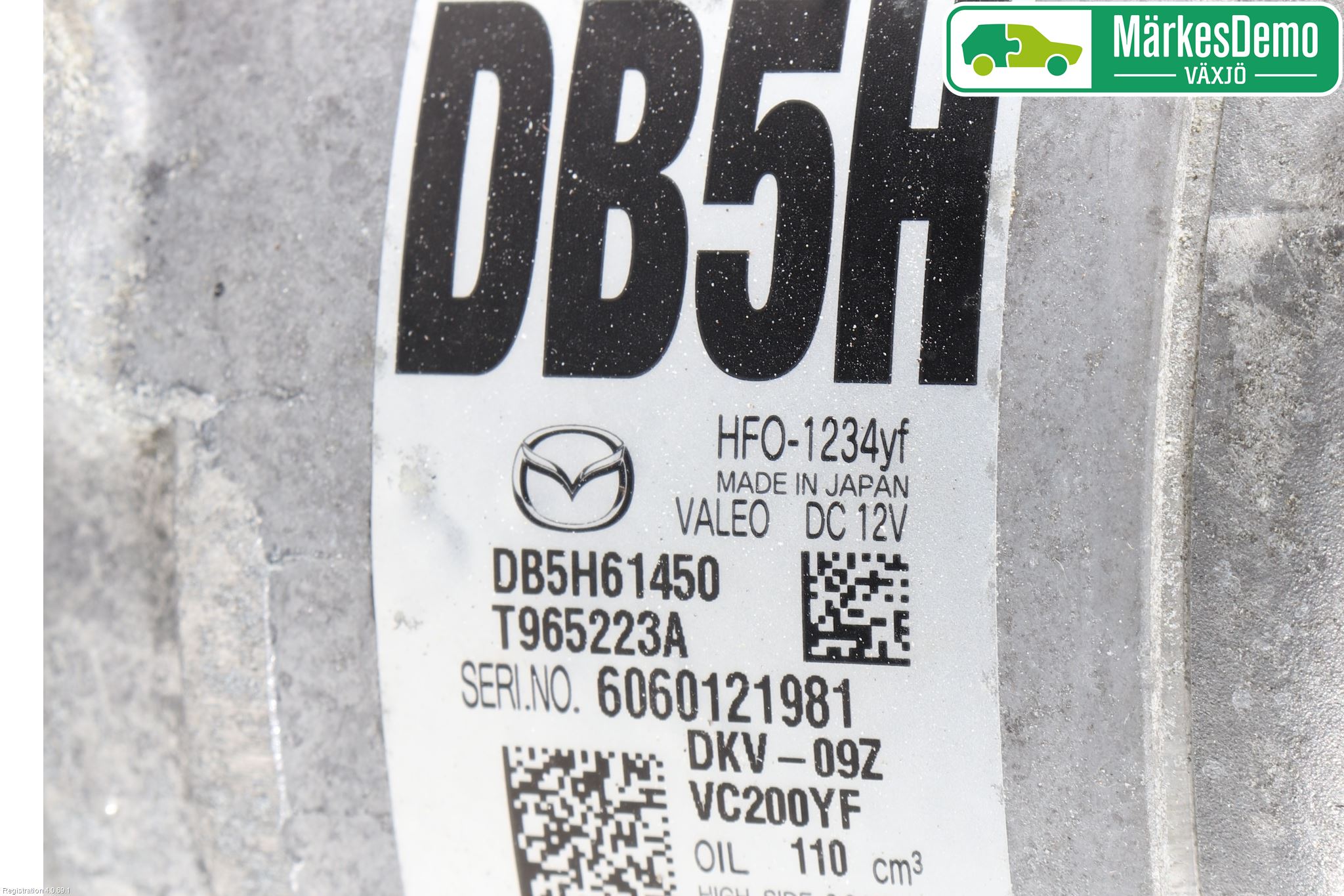 Mazda CX-3 Ac Kompressor