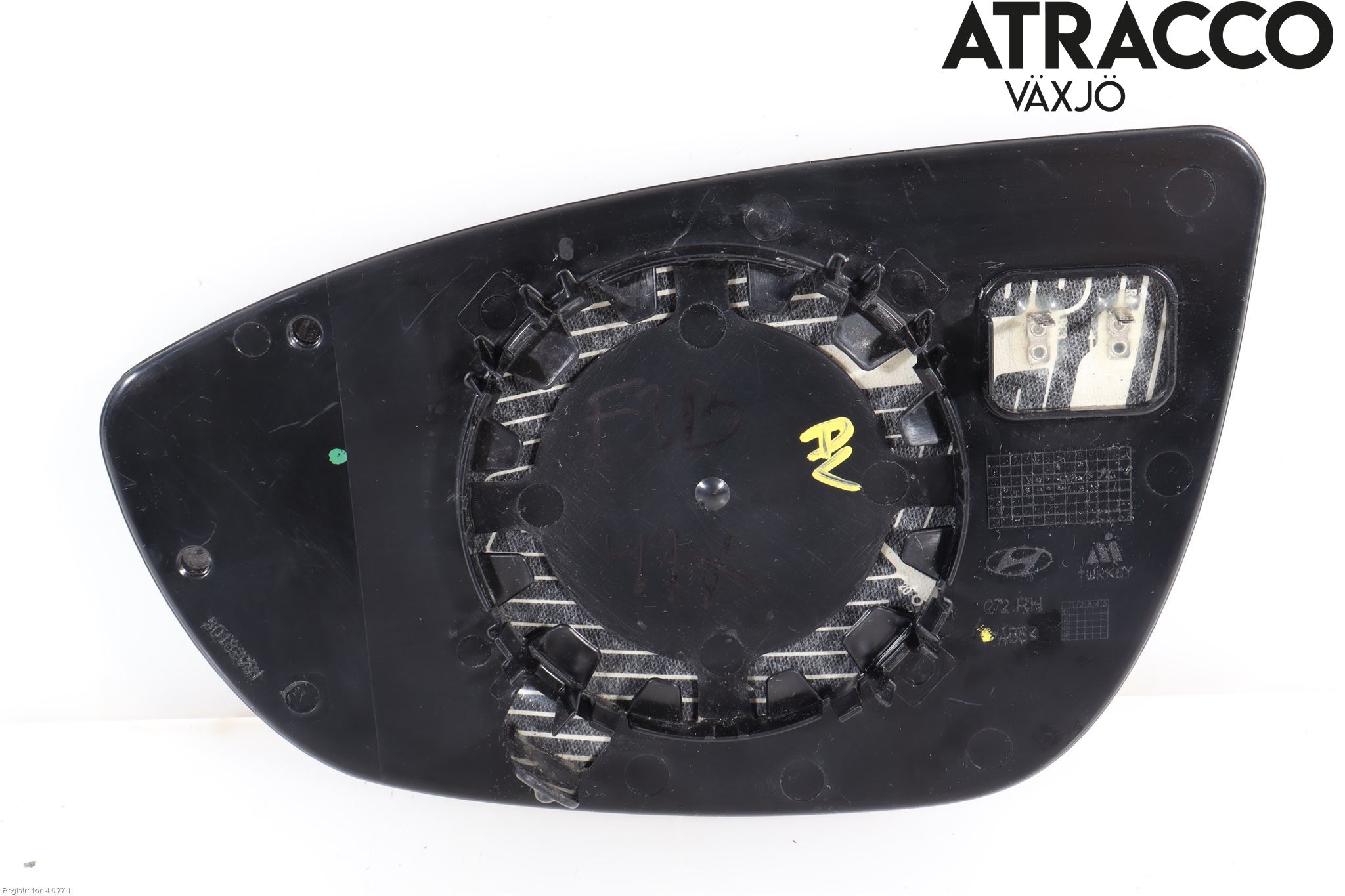 Hyundai i20 BC 21- Spegelglas Hö