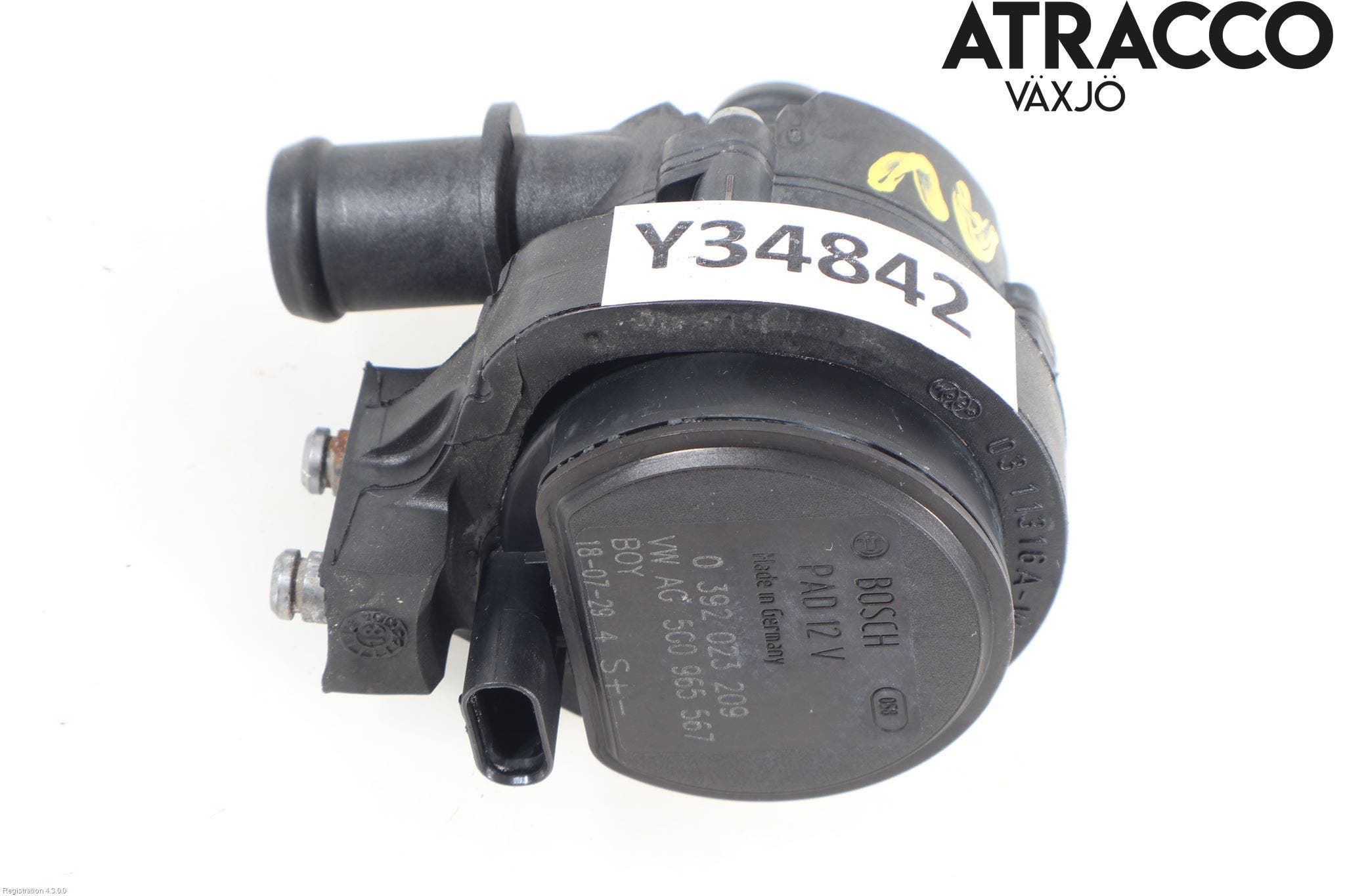 Volkswagen VW CADDY 16-20 Värme Cirkulationspump