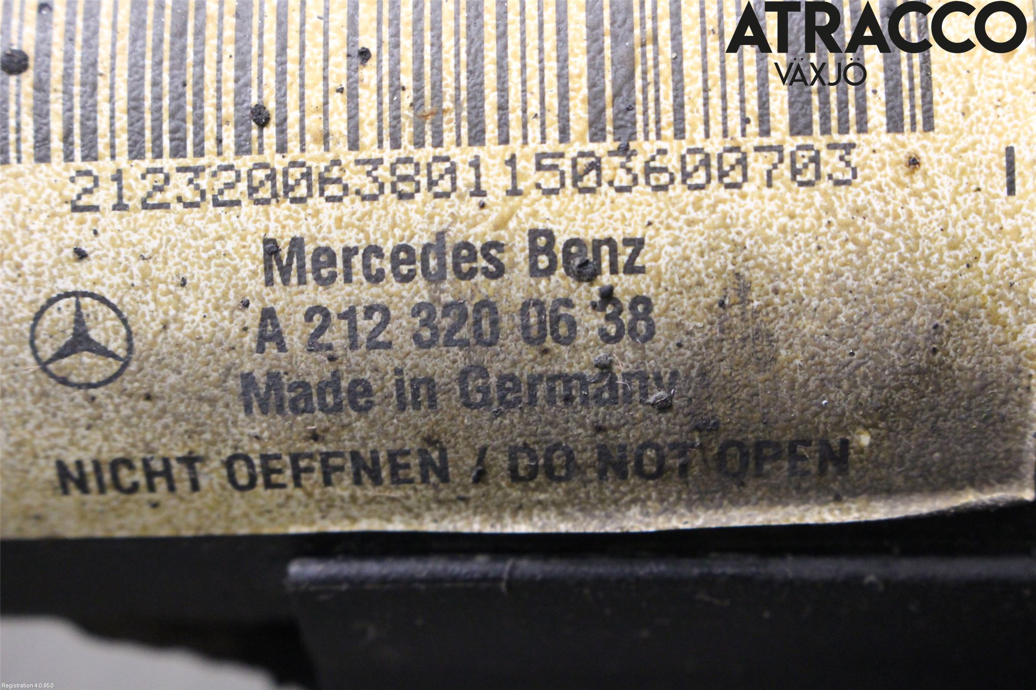 Mercedes-Benz MB E-KLASS (W212) 09-16 Fjäderben Fram Höger