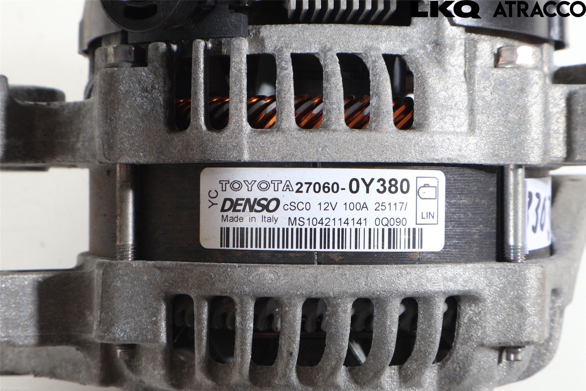 Toyota YARIS XP130 15-20 Generator
