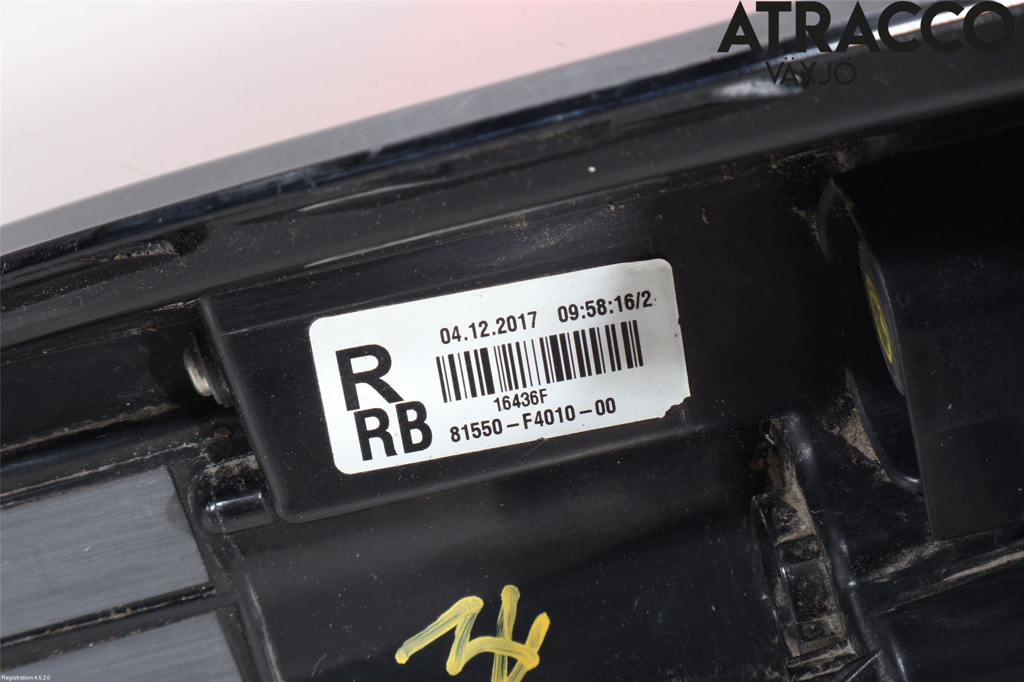 Toyota C-HR 16-23 Bakljus Höger