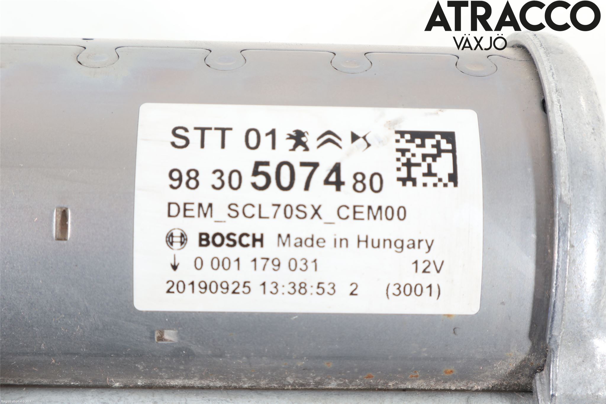 Peugeot 2008 13-20 Startmotor