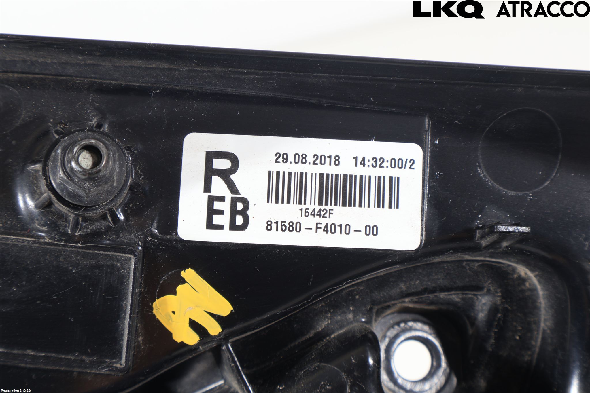 Toyota C-HR 16-23 Bakljus Lucka Hö
