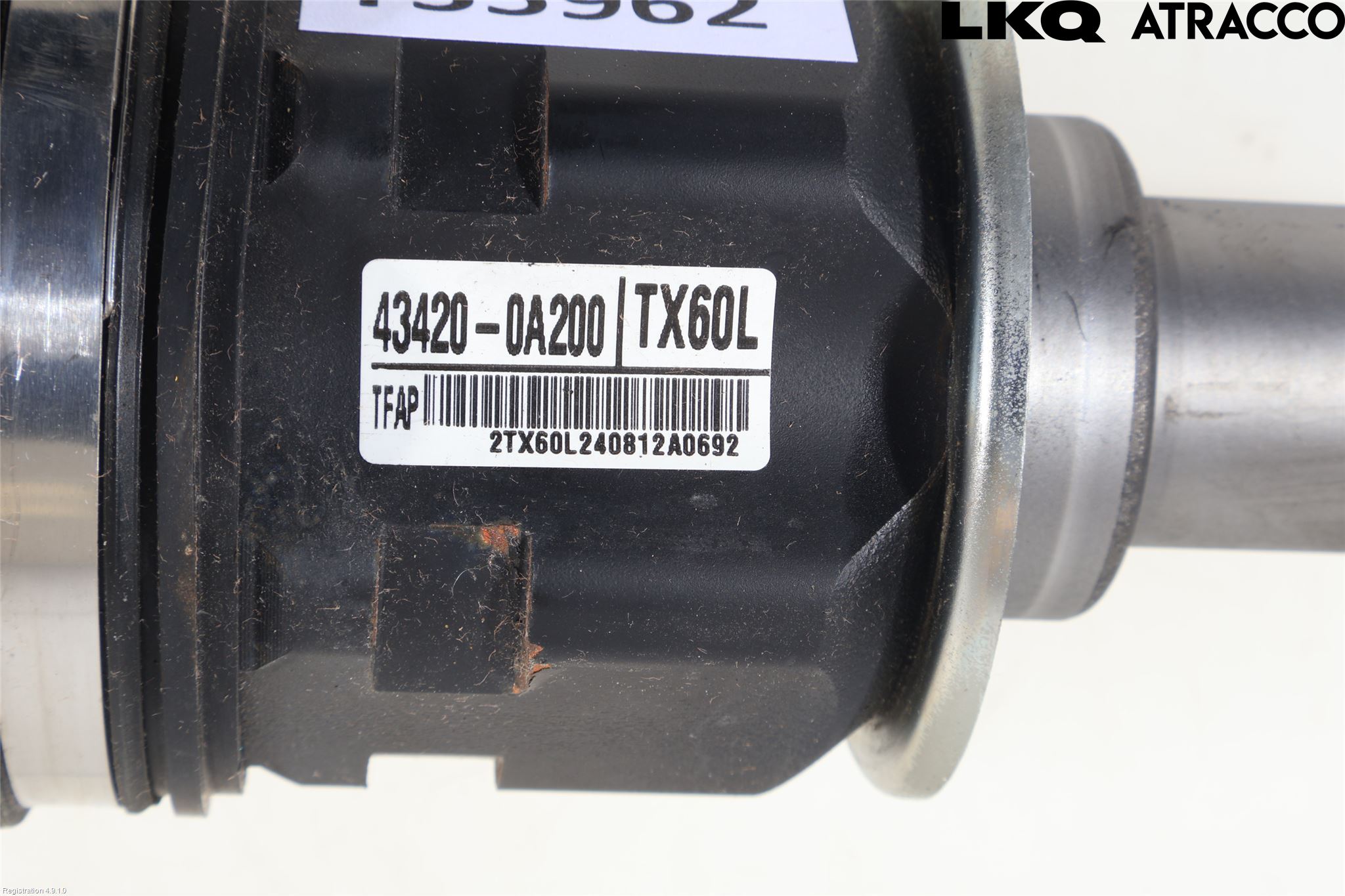 Toyota COROLLA CROSS XG10 22- Drivaxel Fram Vänster