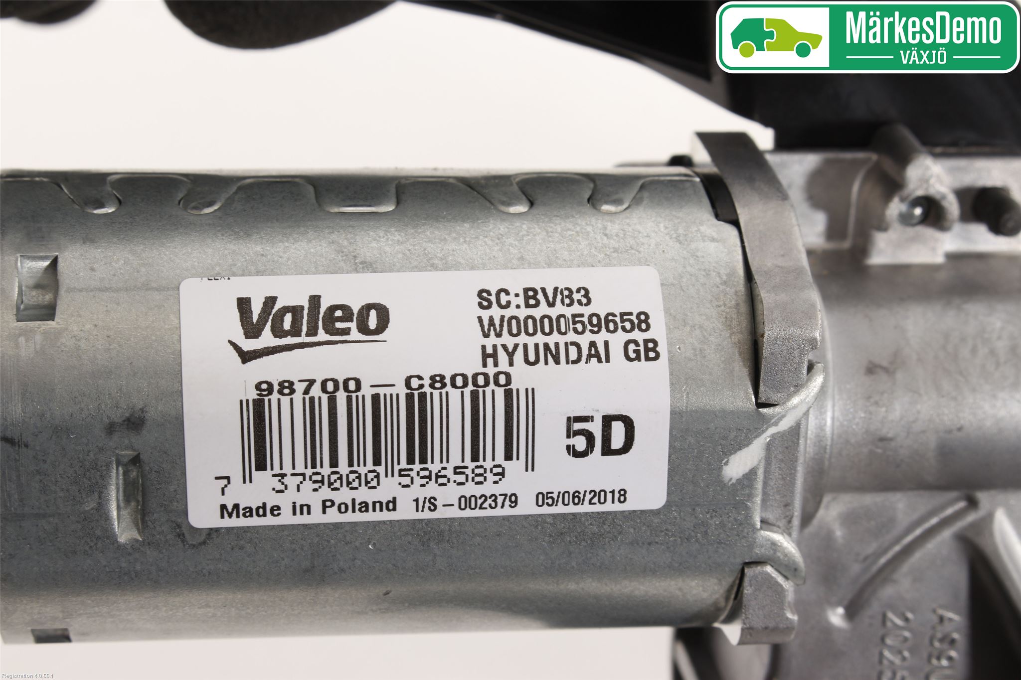 Hyundai i20 GB 15-20 Torkarmotor Baklucka