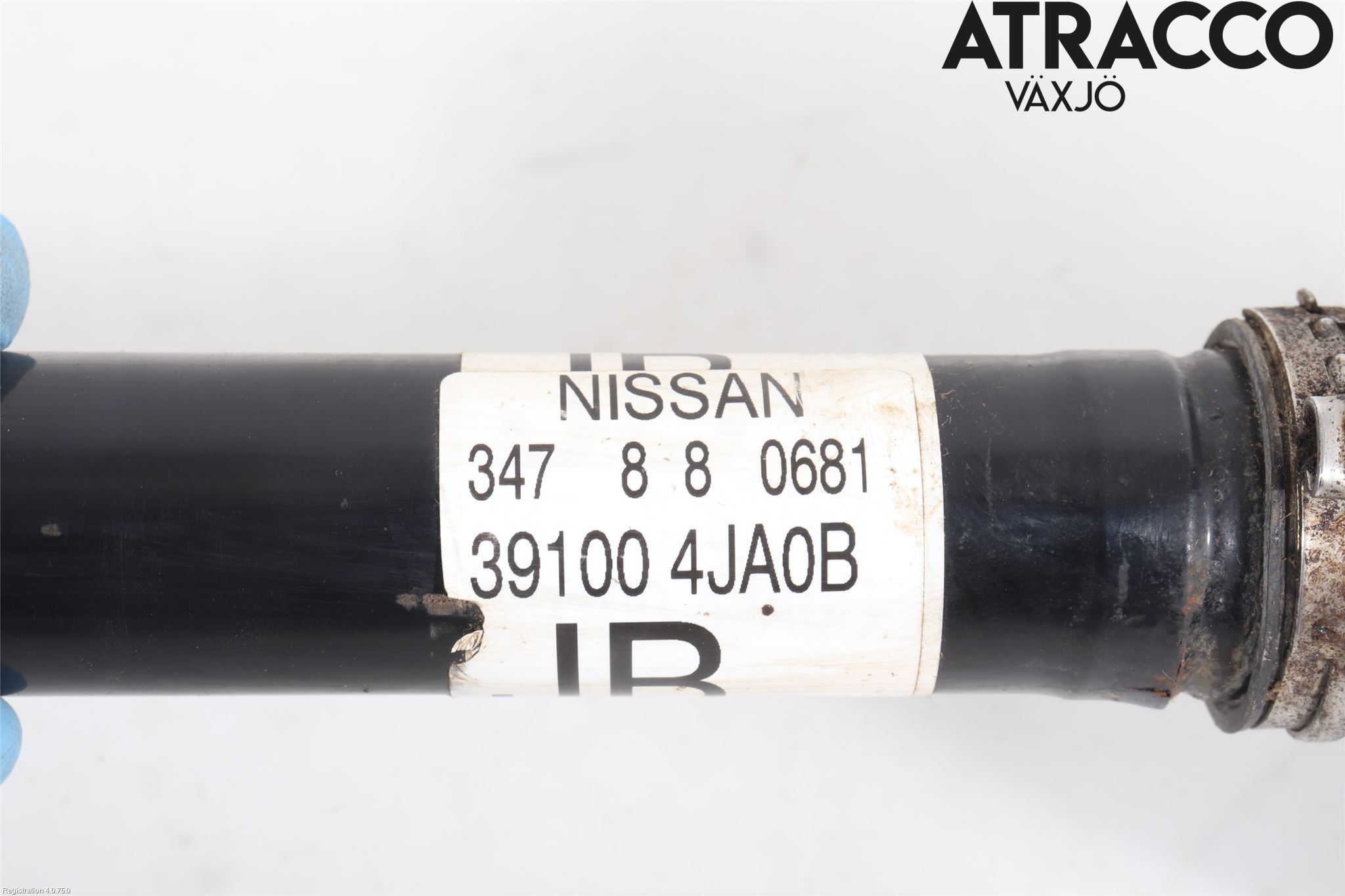 Nissan NAVARA, TREK-1 17-21 Drivaxel Fram Vänster