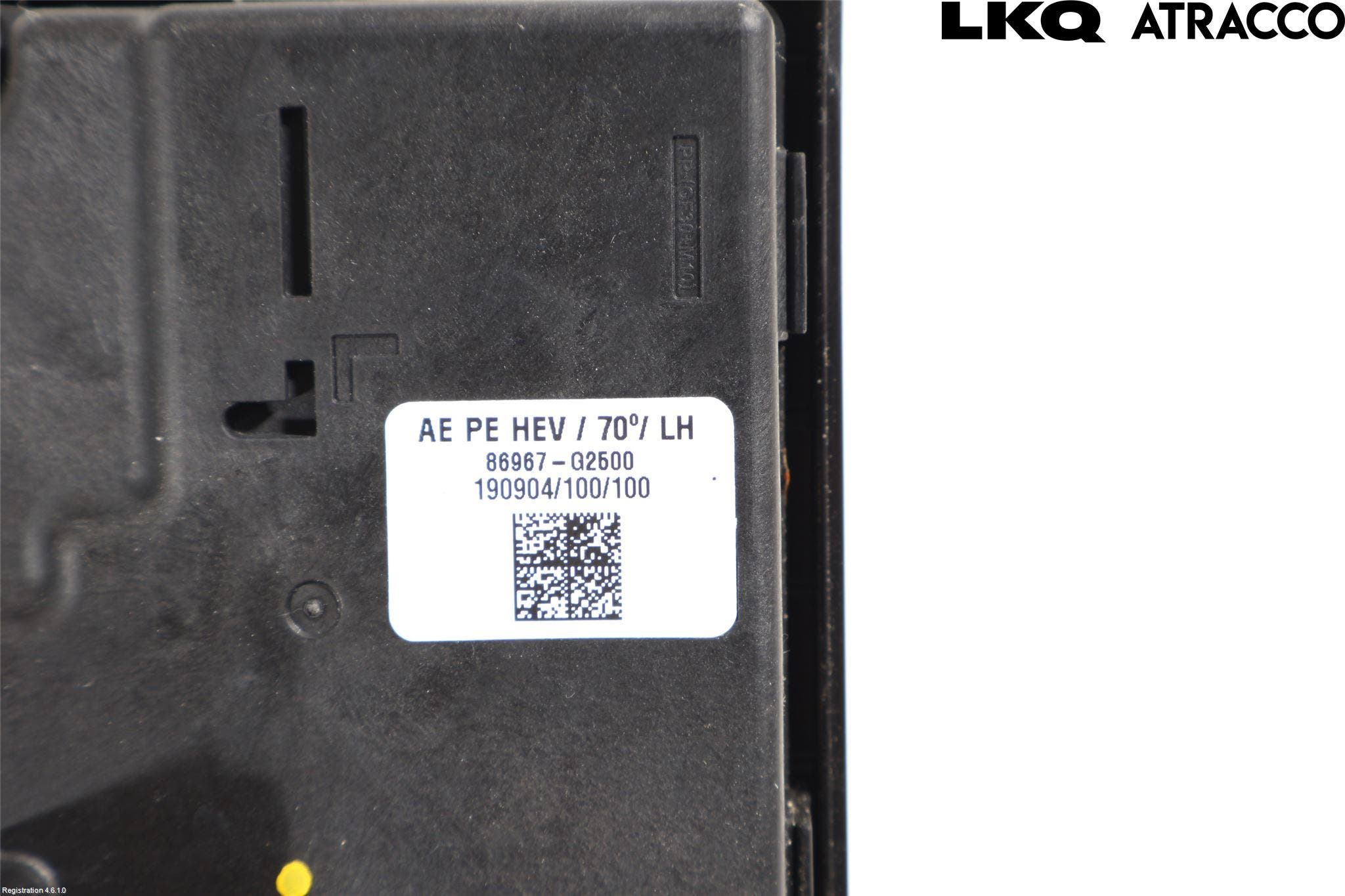 Hyundai IONIQ AE 17-22 Deflektor Plåt-Plast Kylning