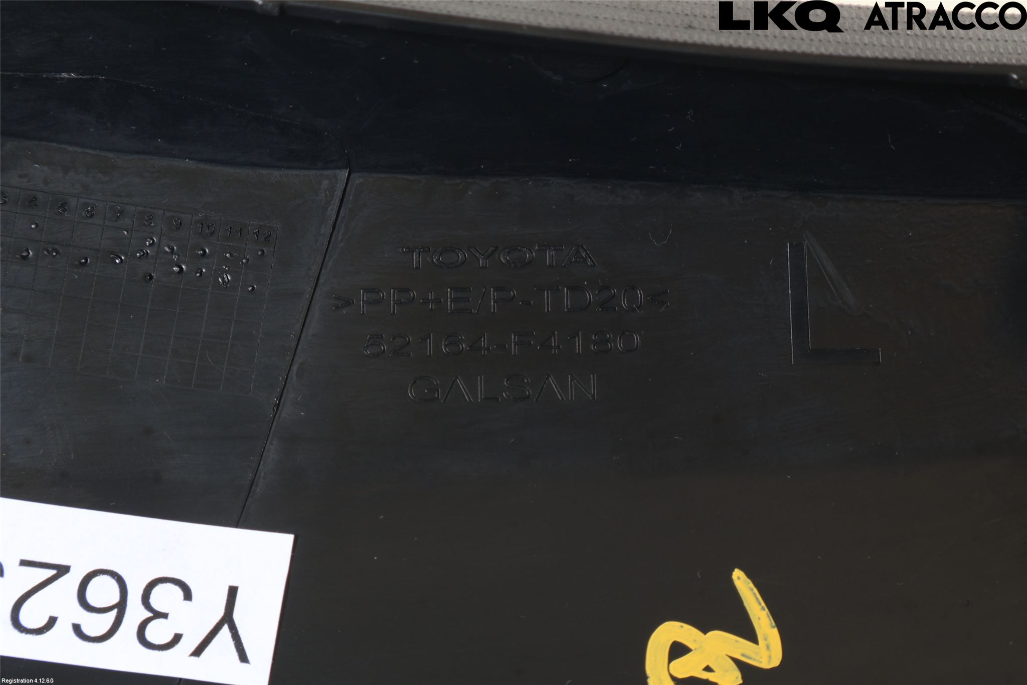 Toyota C-HR 24- Stötfångarlist Bak