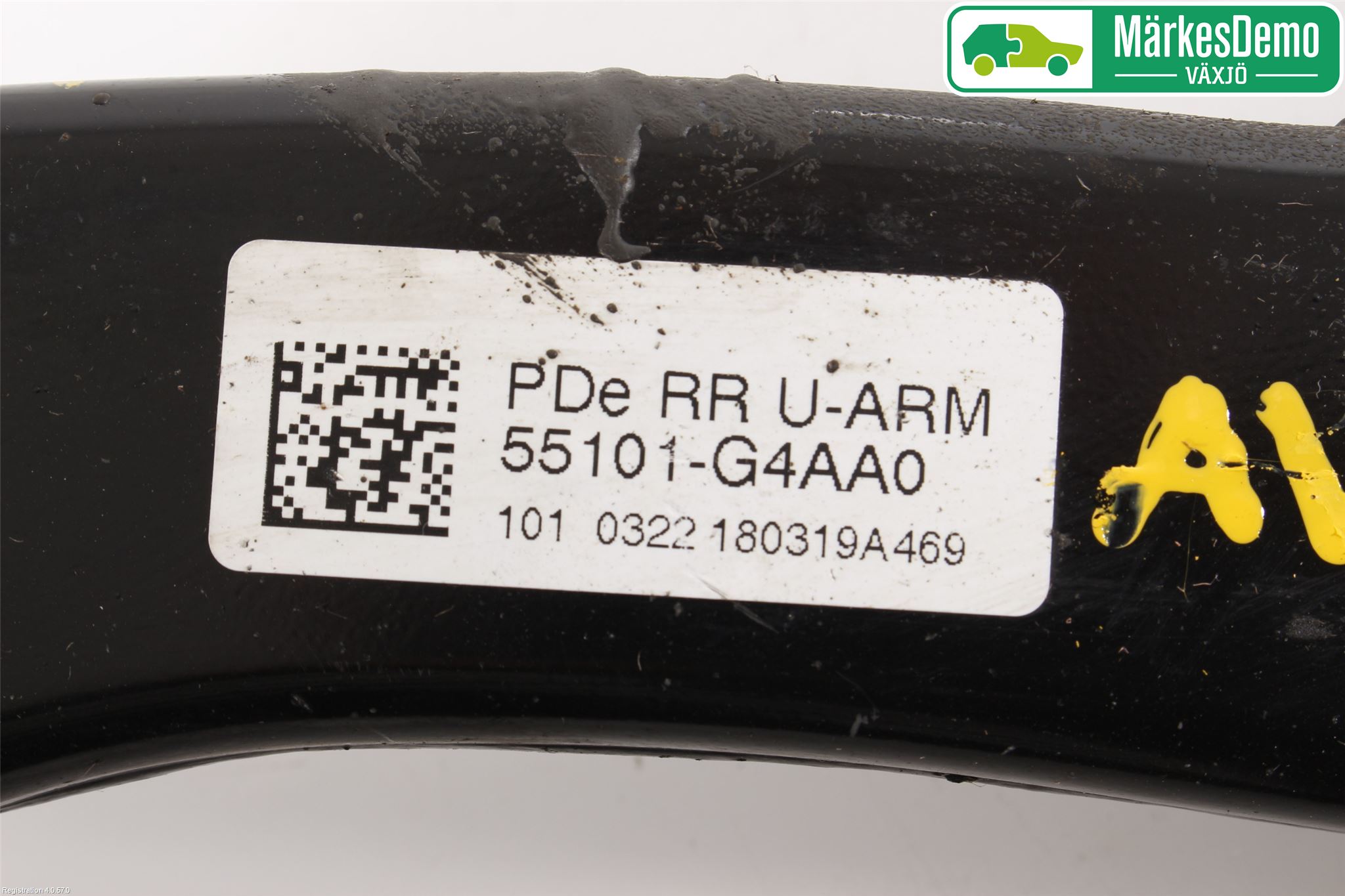 Hyundai i30 PD 17- Bärarm Bak Övre Höger