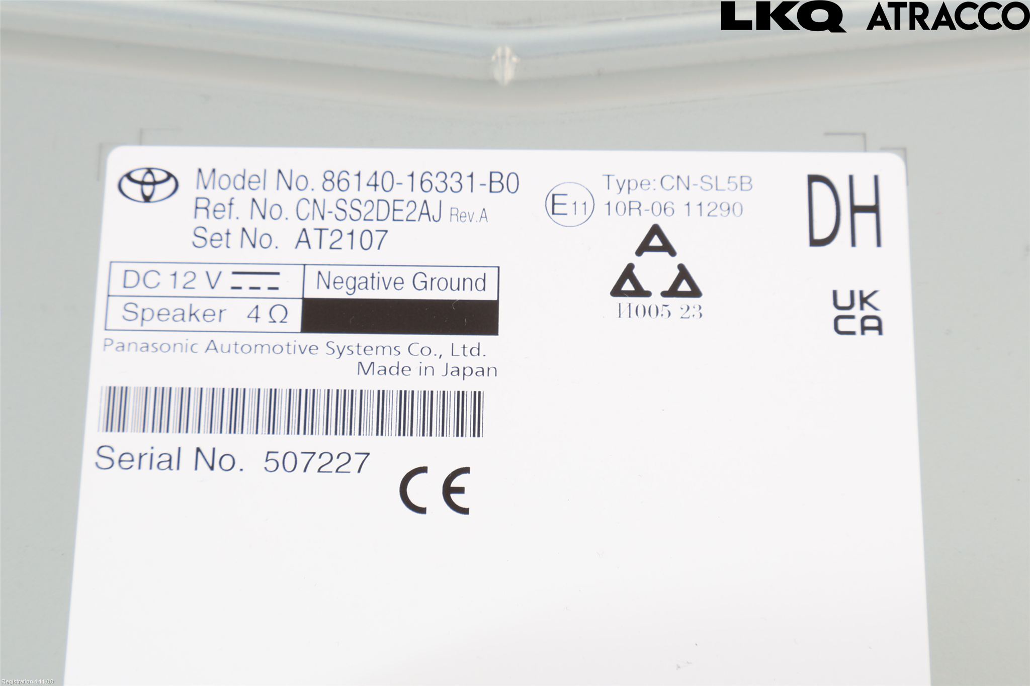 Toyota COROLLA CROSS XG10 22- Cd Radio - Multimediapanel