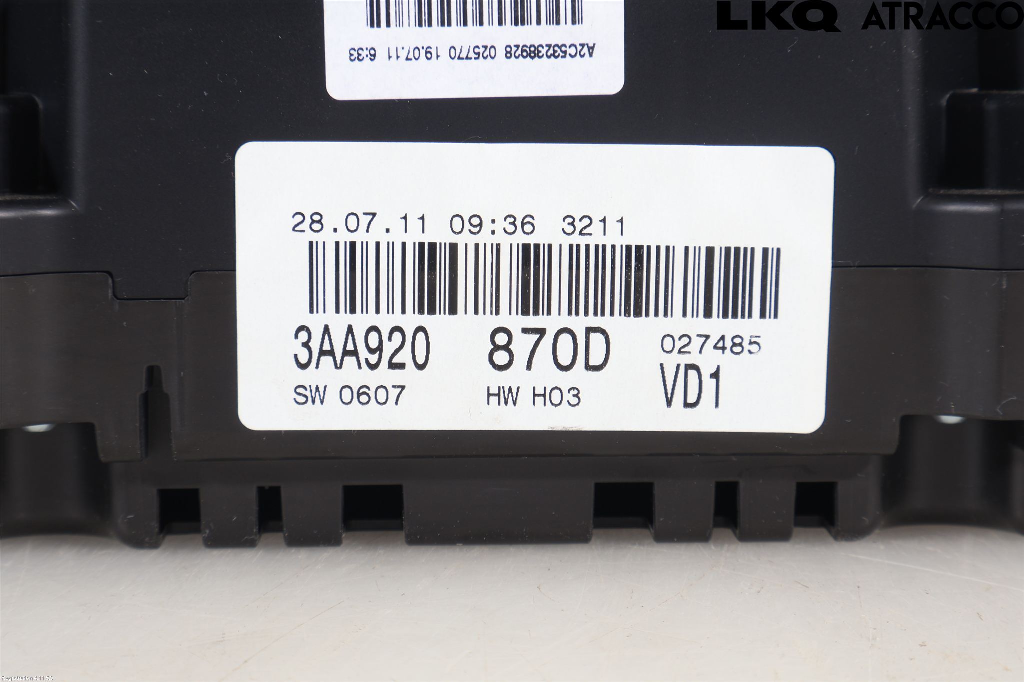 Volkswagen VW PASSAT 11-14 Instrument Komb
