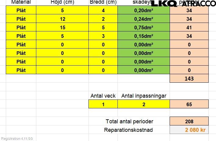Audi A4/S4 08-11 Dörr Fram Höger