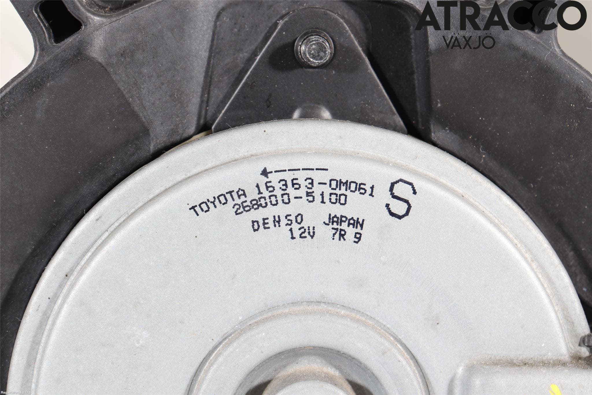 Toyota YARIS XP130 15-20 Kylfläktkåpa