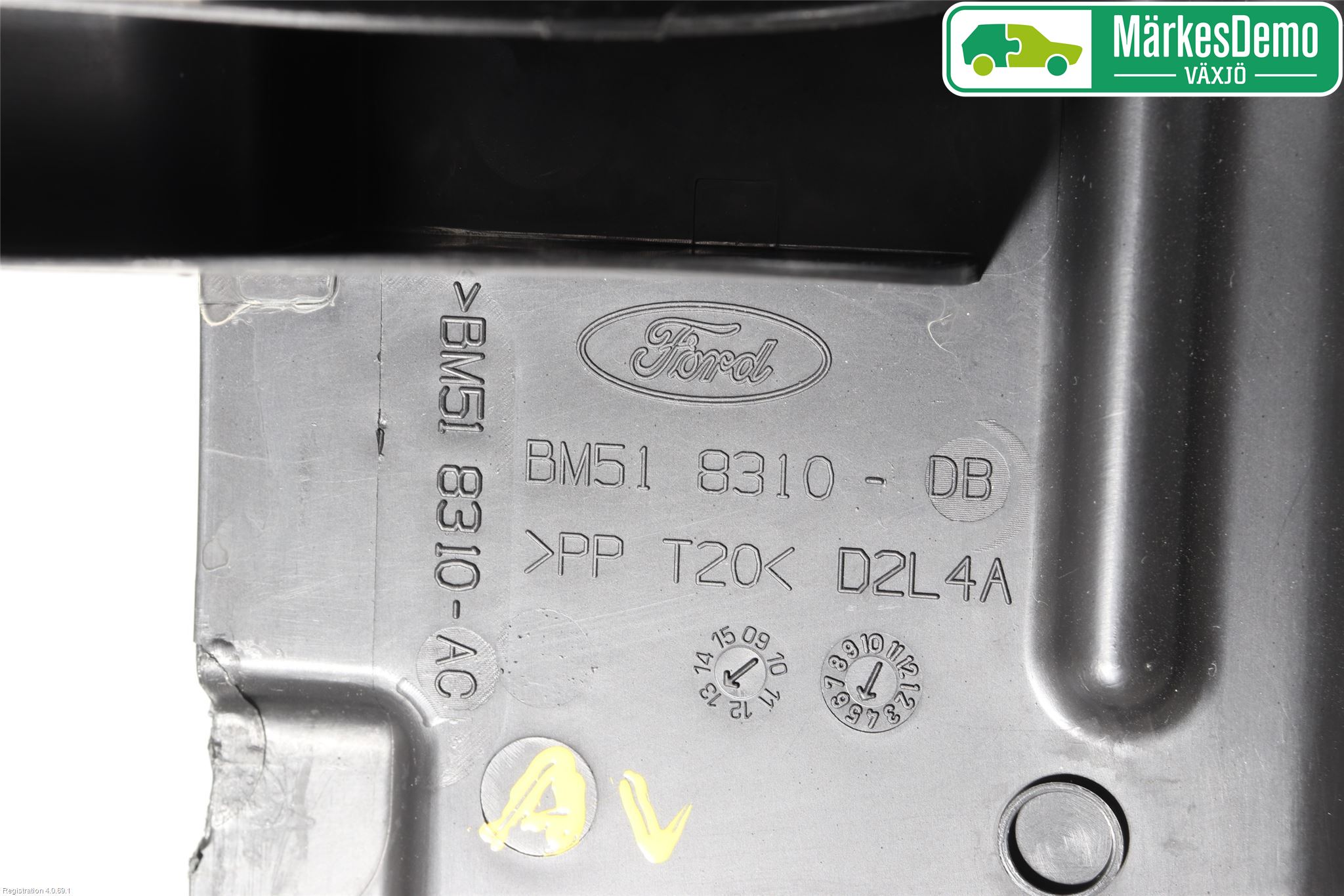 Ford FOCUS 11-14 Deflektor Plåt-Plast Kylning