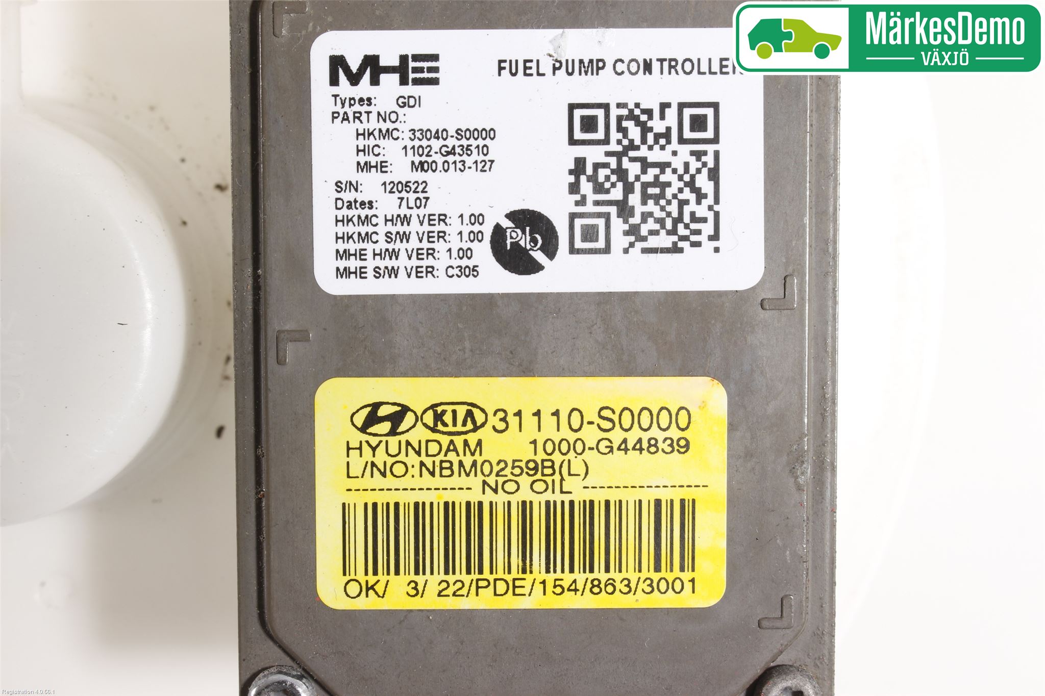 Hyundai i30 PD 17- Bränslepump El