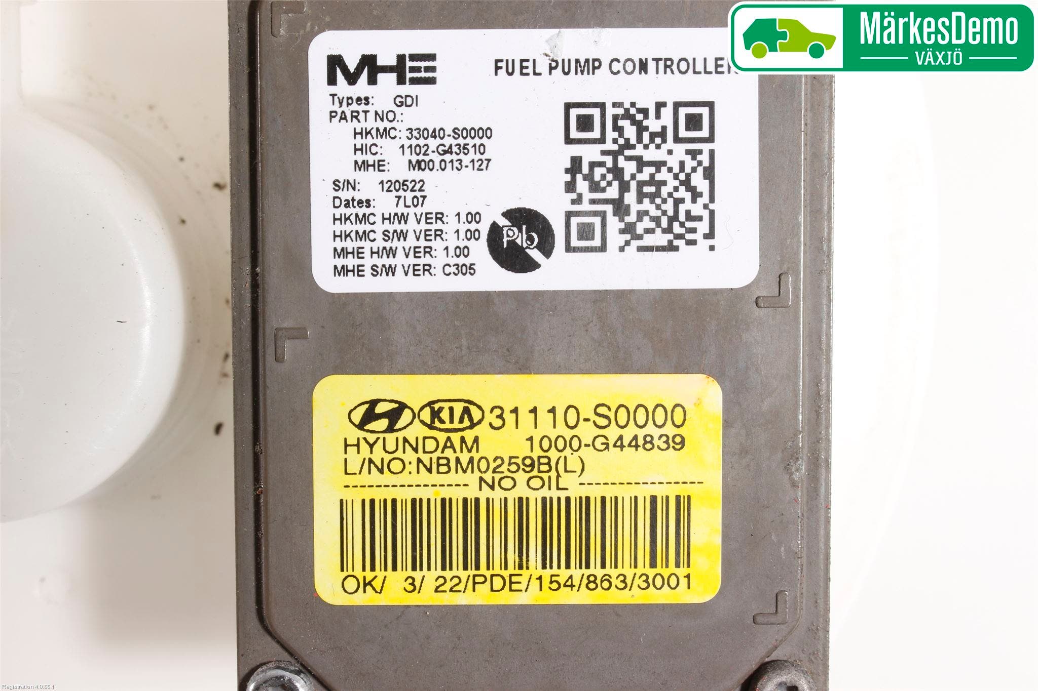 Hyundai i30 PD 17- Bränslepump El