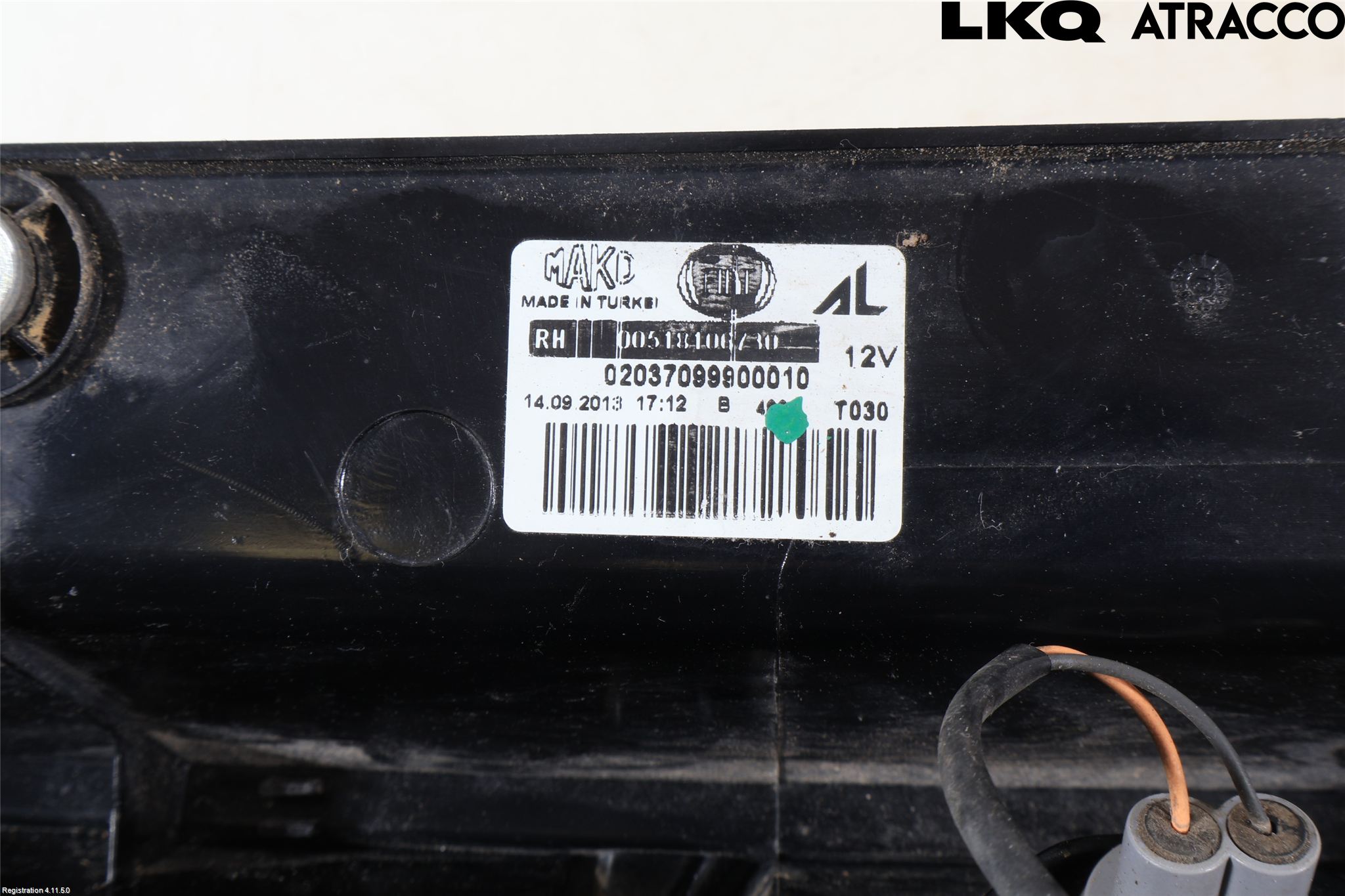 Fiat DOBLO CARGO Bakljus Höger