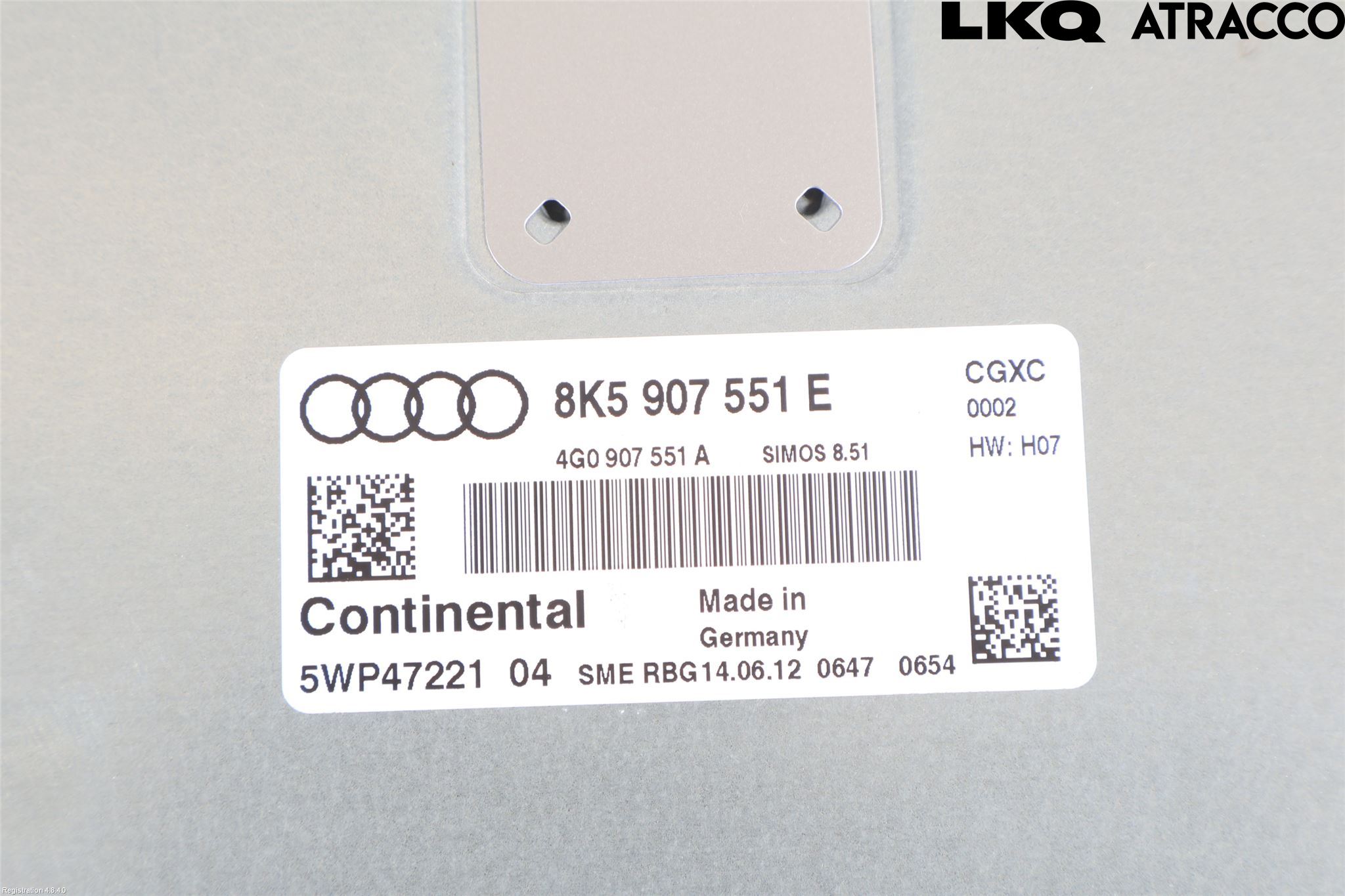 Audi A5 07-16 Styrenhet Insprut Bensin